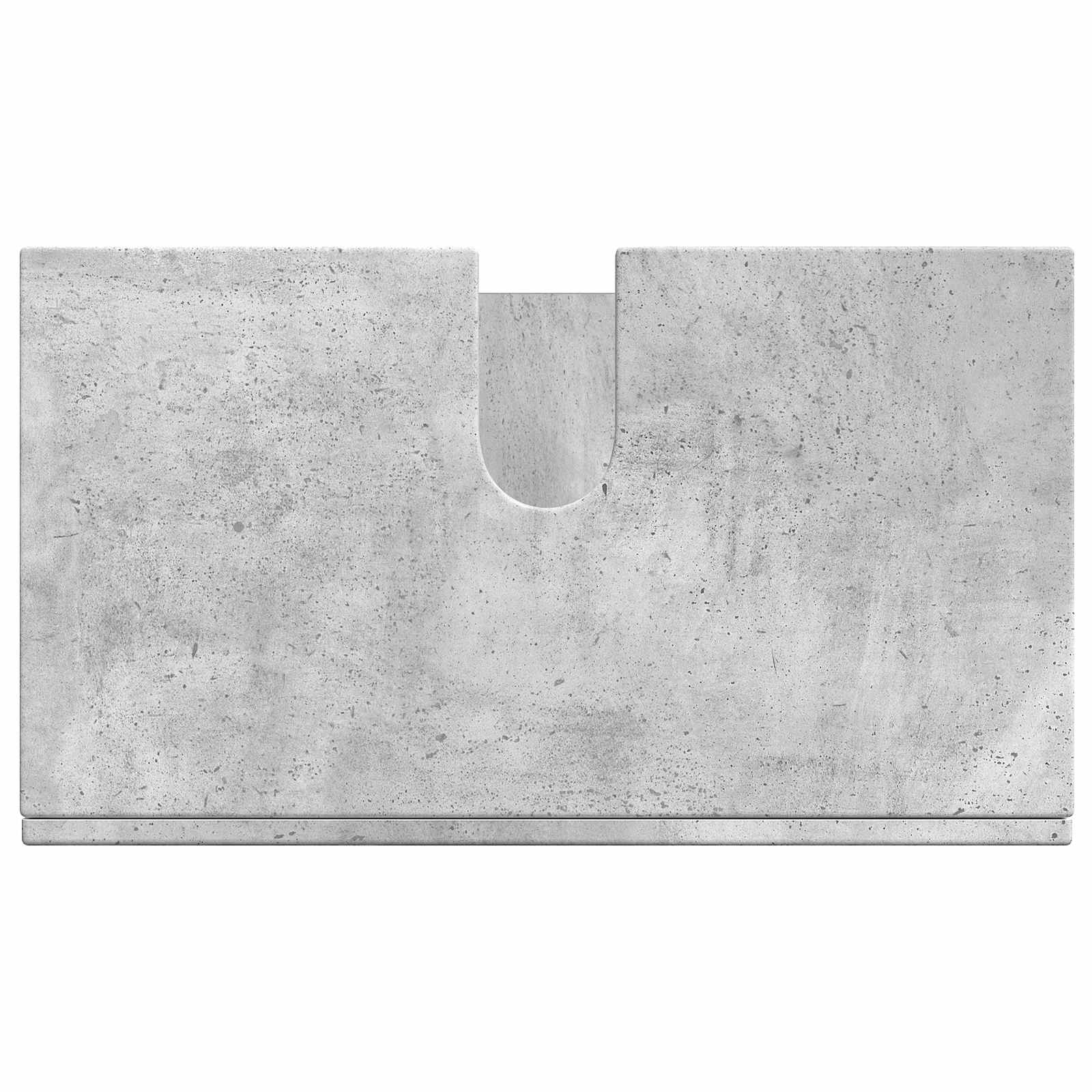 Set ormarića za kupaonicu TULUM Betonski sivi 60 x 34 x 63 cm