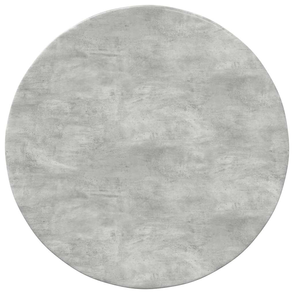 Gornji dio stola Beton siva Ø 50 x 1,5 cm Konstruirano drvo