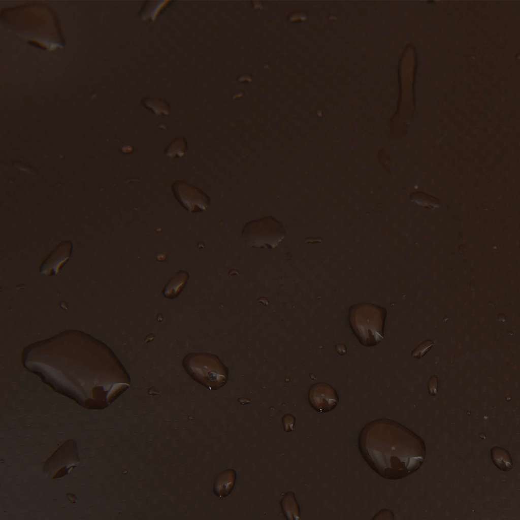 Cerada 650g / m² Smeđa 1,5 x 2,5 m Platno s PVC premazom