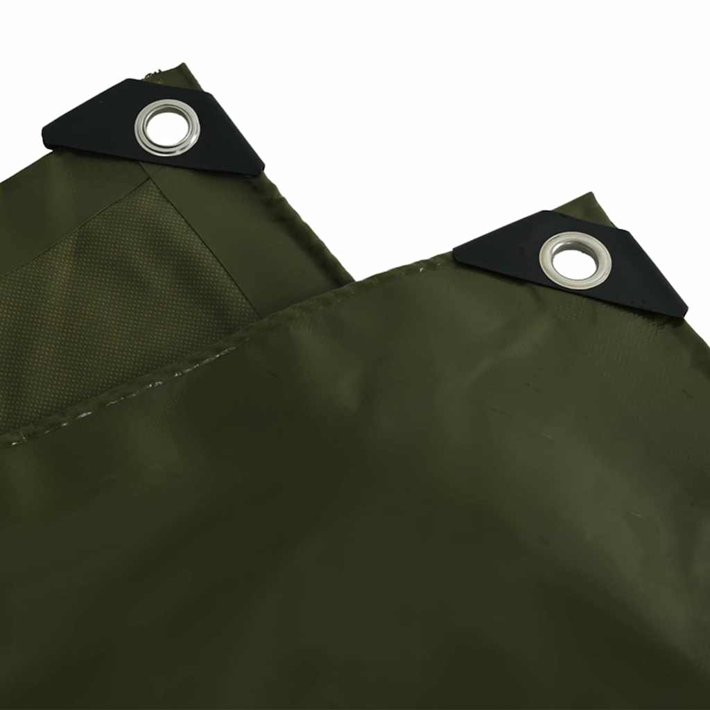 Cerada 650g / m² Maslinasto zelena 5 x 8 m Platno s PVC premazom