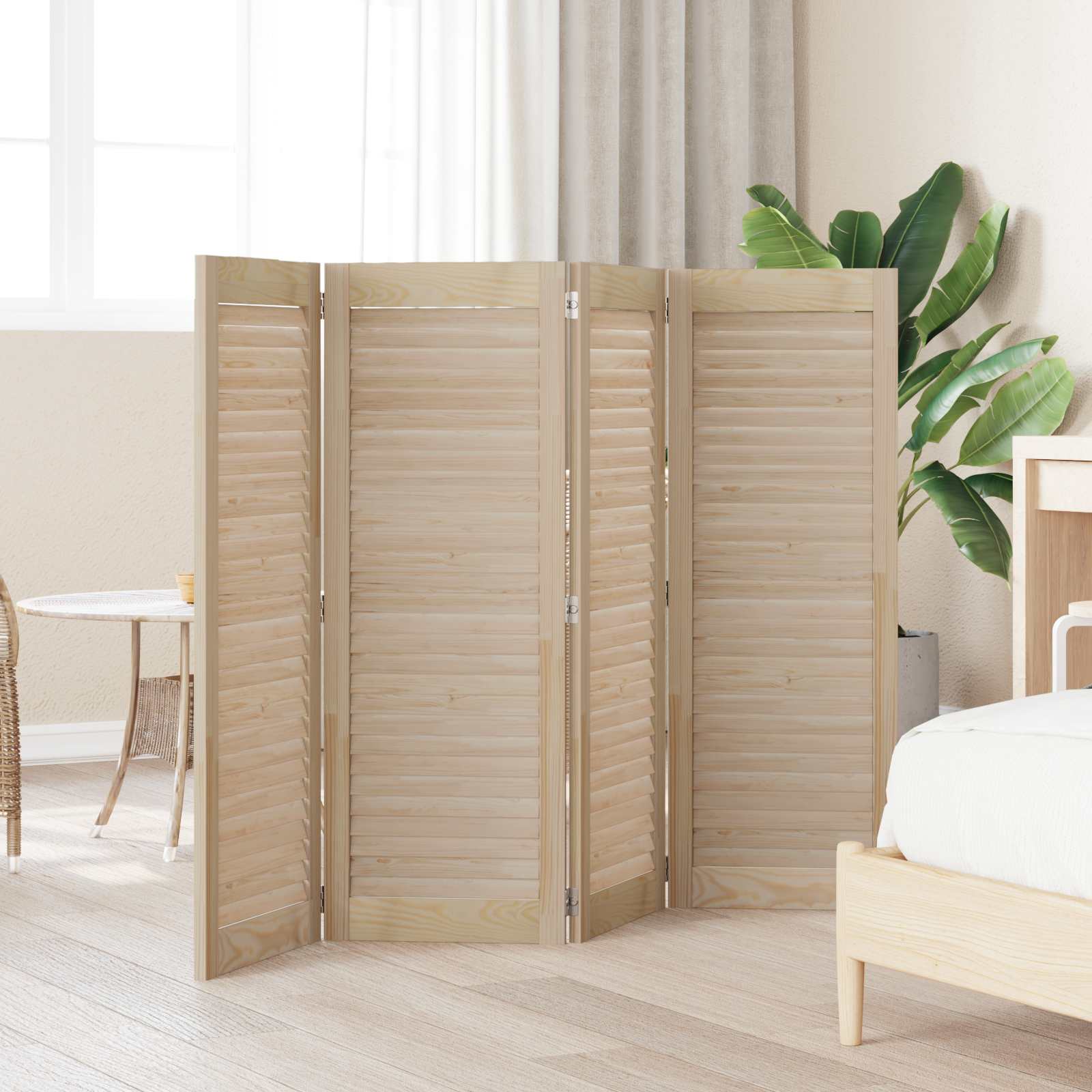 Ormarna vrata s vratima 4 pcs Prirodna 110 x 2,1 x 39,5 cm