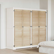 Ormarna vrata s vratima 4 pcs Prirodna 170 x 2,1 x 49,5 cm