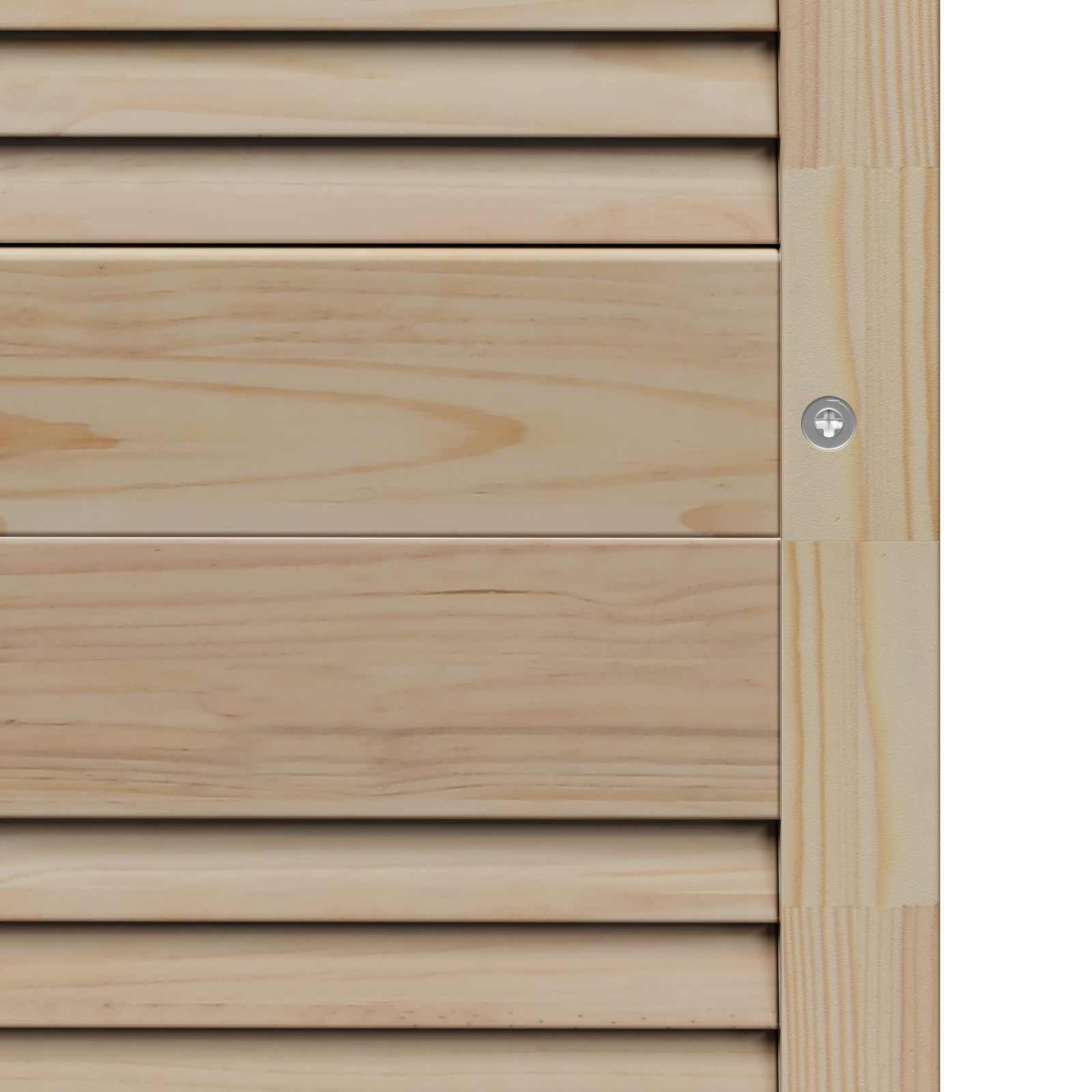 Ormarna vrata s vratima 4 pcs Prirodna 170 x 2,1 x 59,5 cm