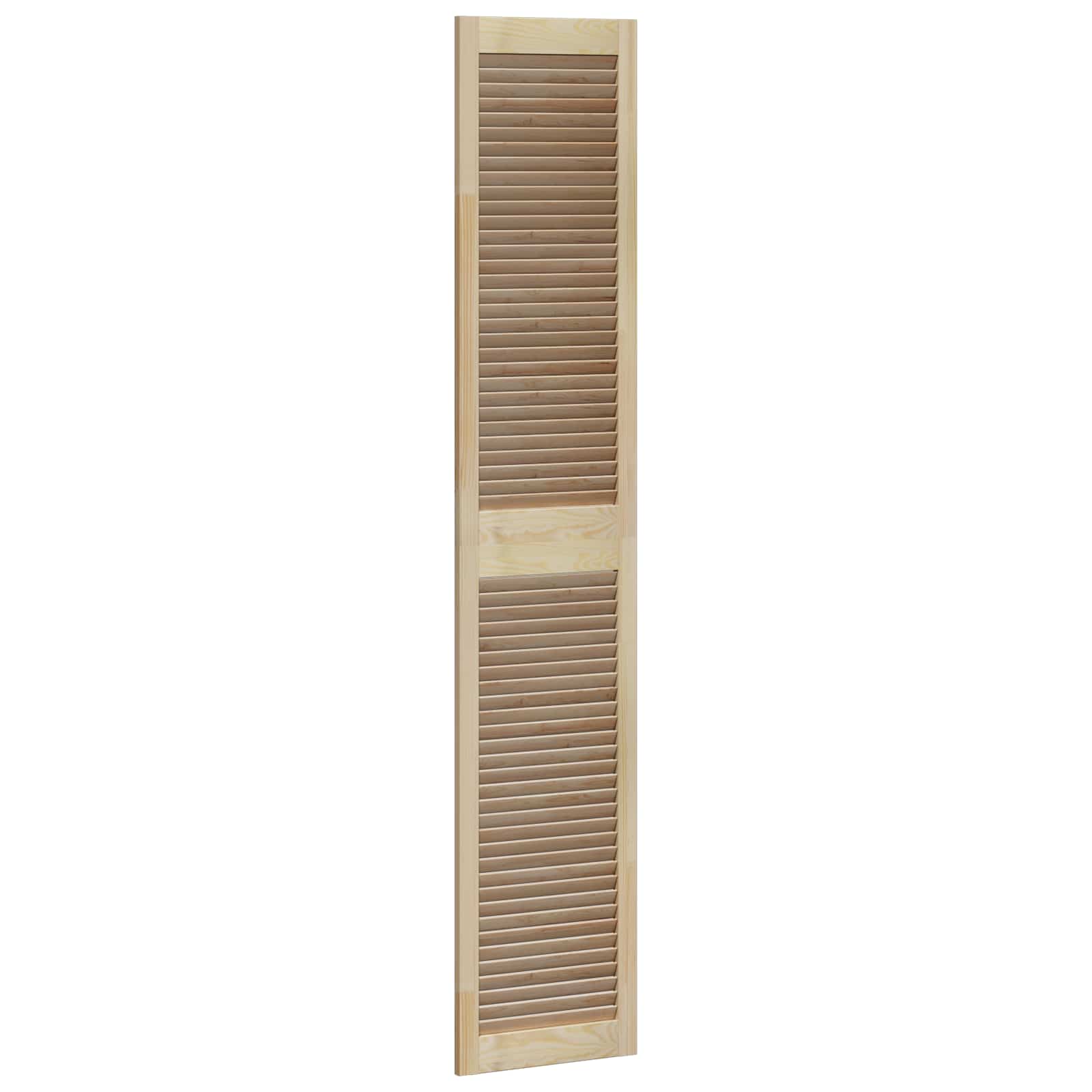 Ormarna vrata s vratima 4 pcs Prirodna 201 x 2,1 x 39,5 cm