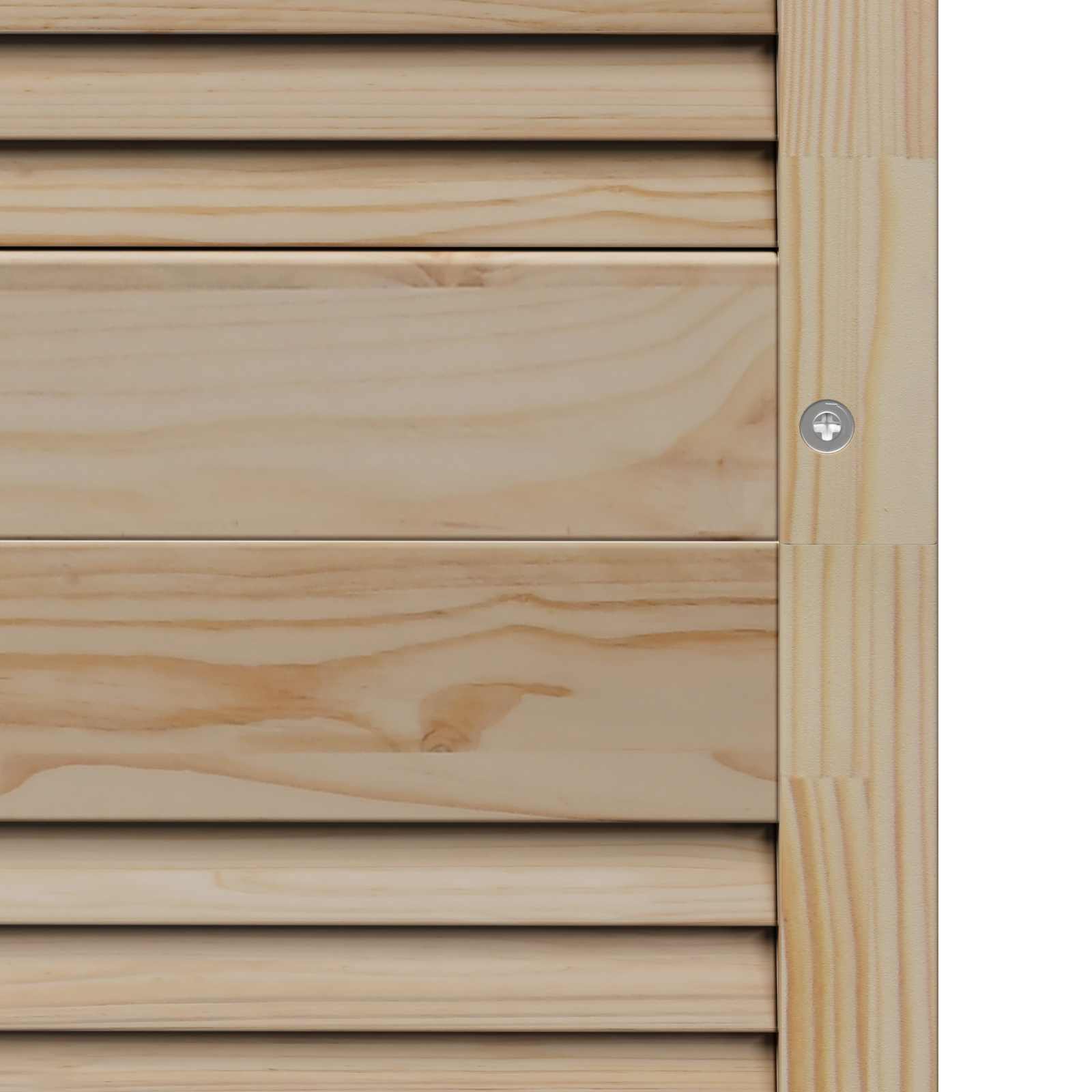 Ormarna vrata s vratima 4 pcs Prirodna 201 x 2,1 x 59,5 cm