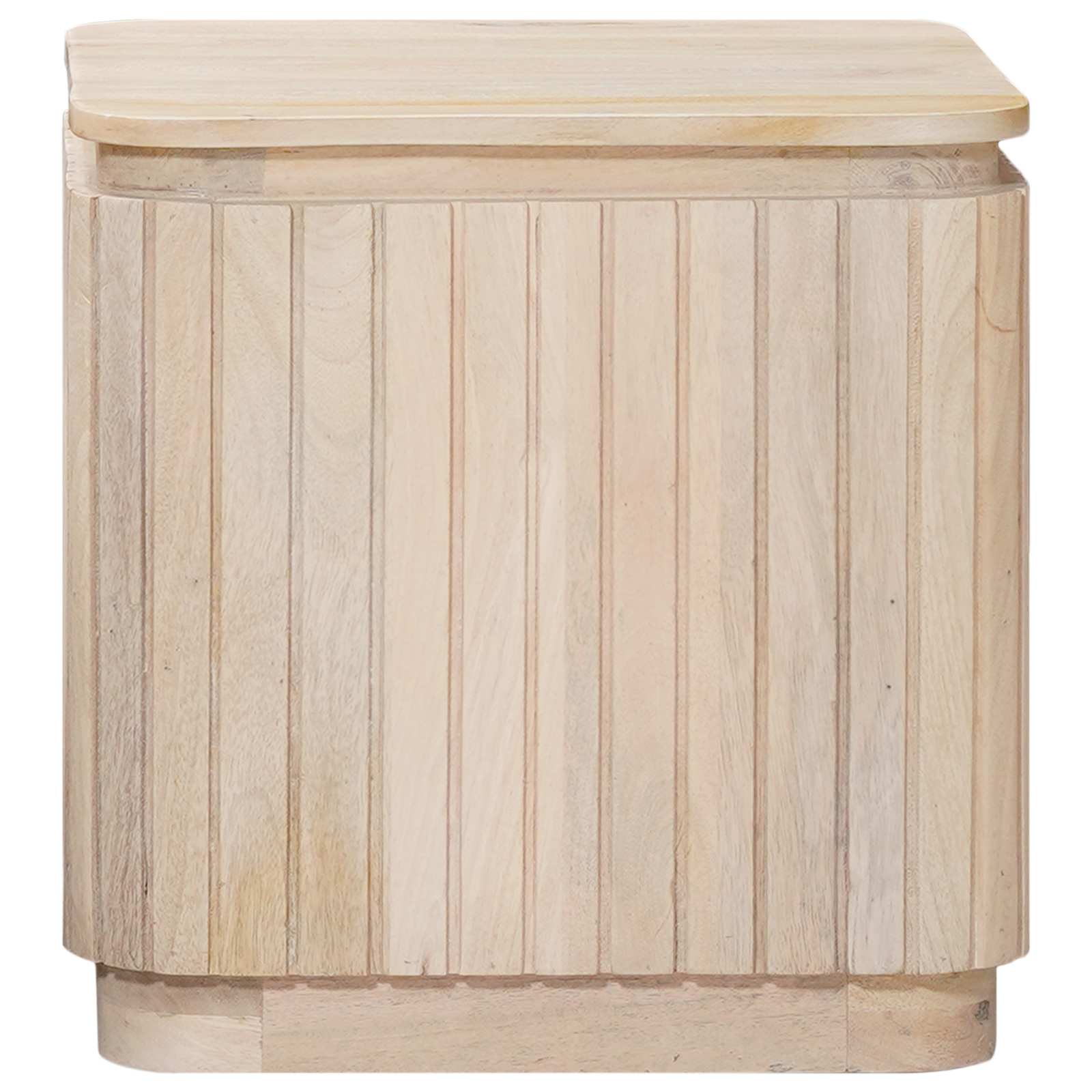 Set ručno rađenih bočnih stolova 2 pcs Bijela 45 x 45 x 45 cm