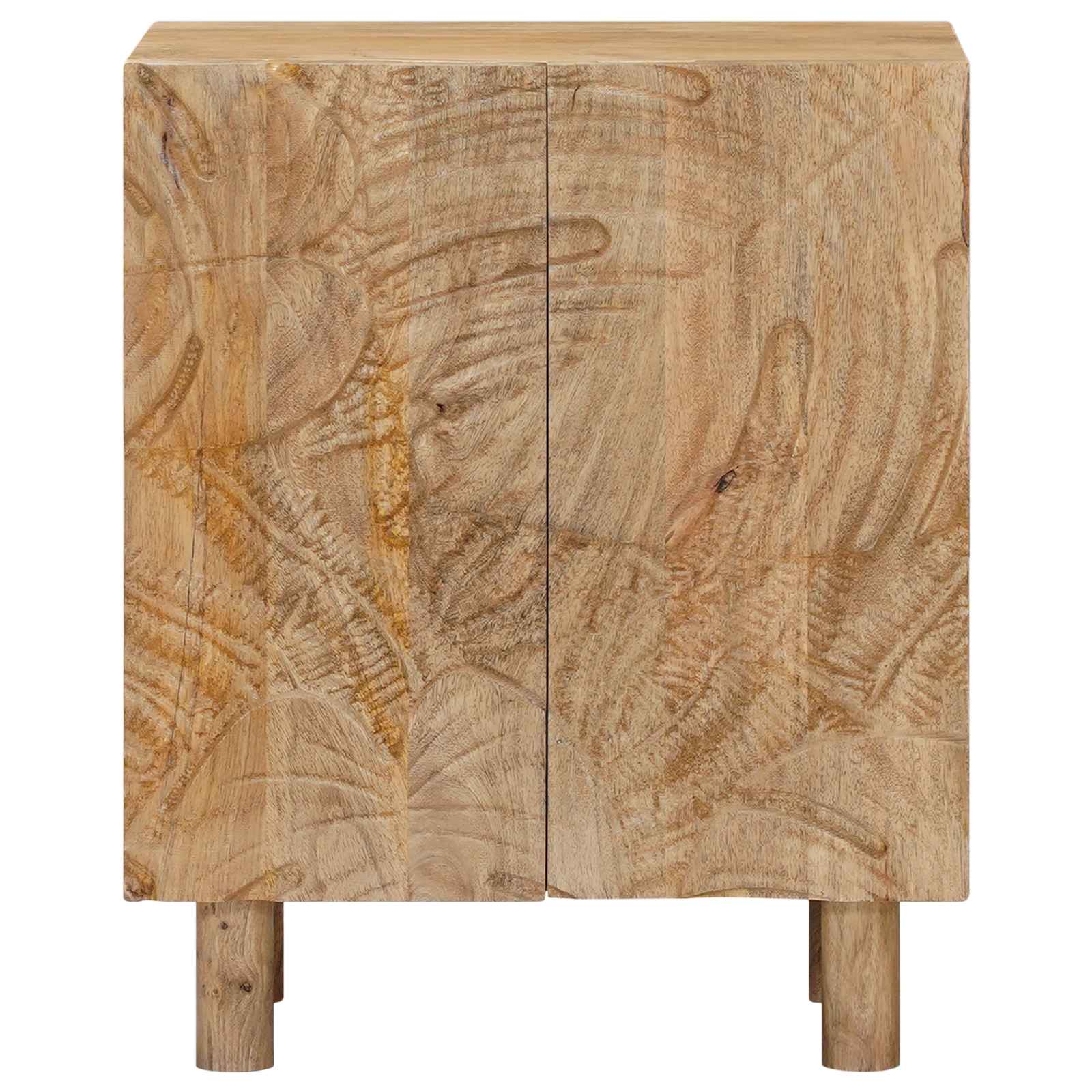 Kreveta 53 x 30 x 65 cm Čvrsto Mango Drvo i Inženjersko Drvo