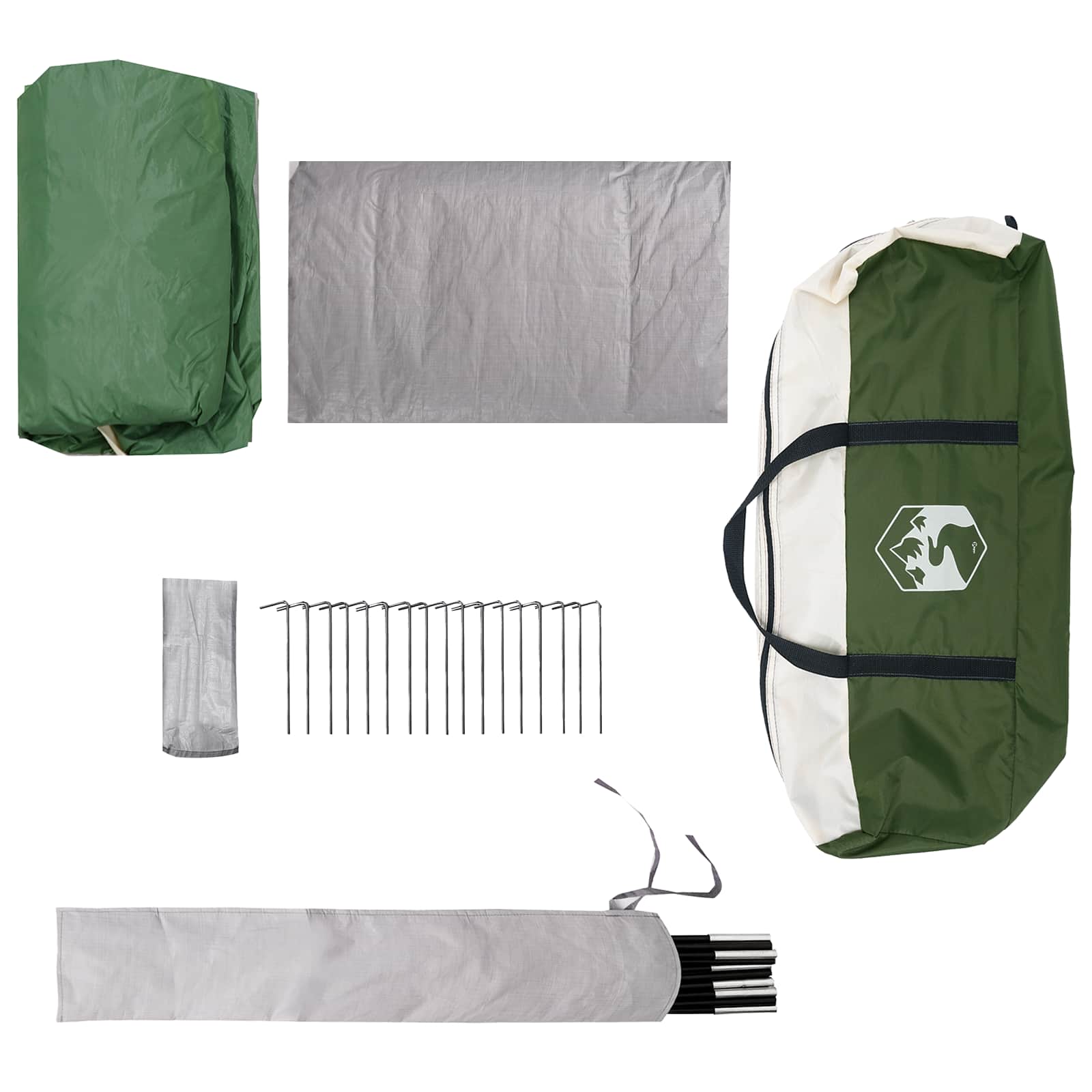 Tunelski šator Zelena 361 x 235 x 147 cm