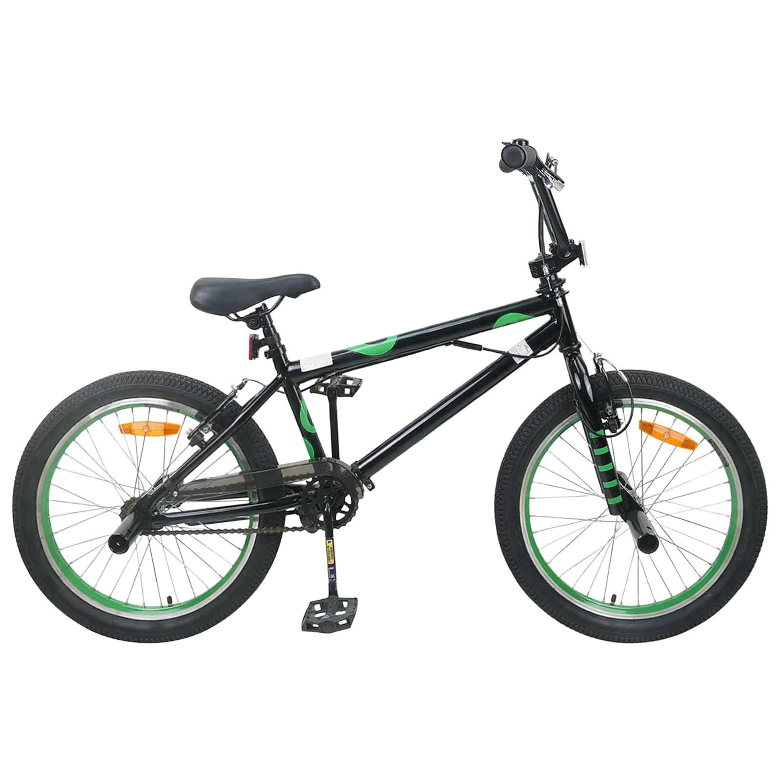 BMX Bicikl 20 Inča za osobe starije od 9 godina Crna