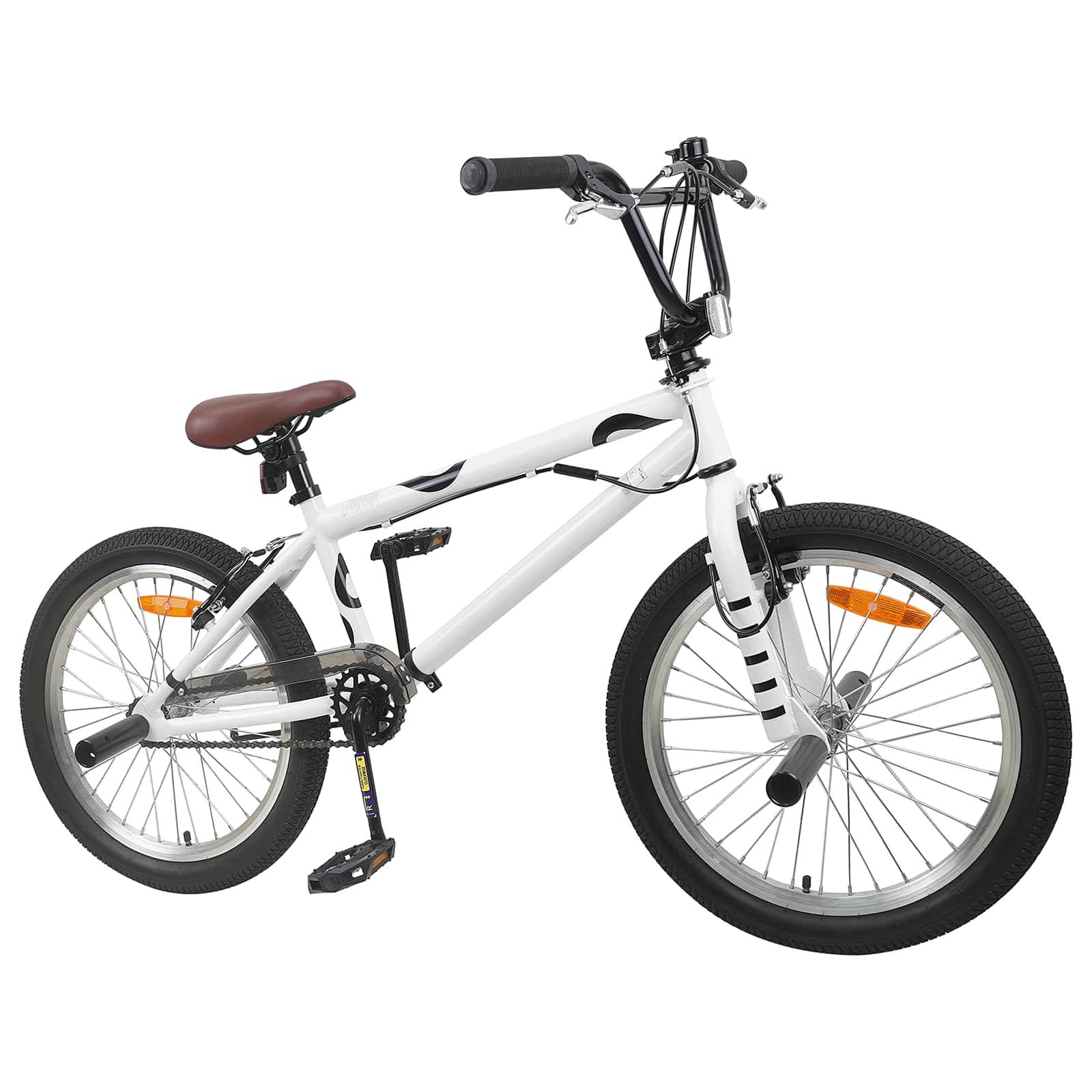 BMX Bicikl 20 Inča za osobe starije od 9 godina Bijela
