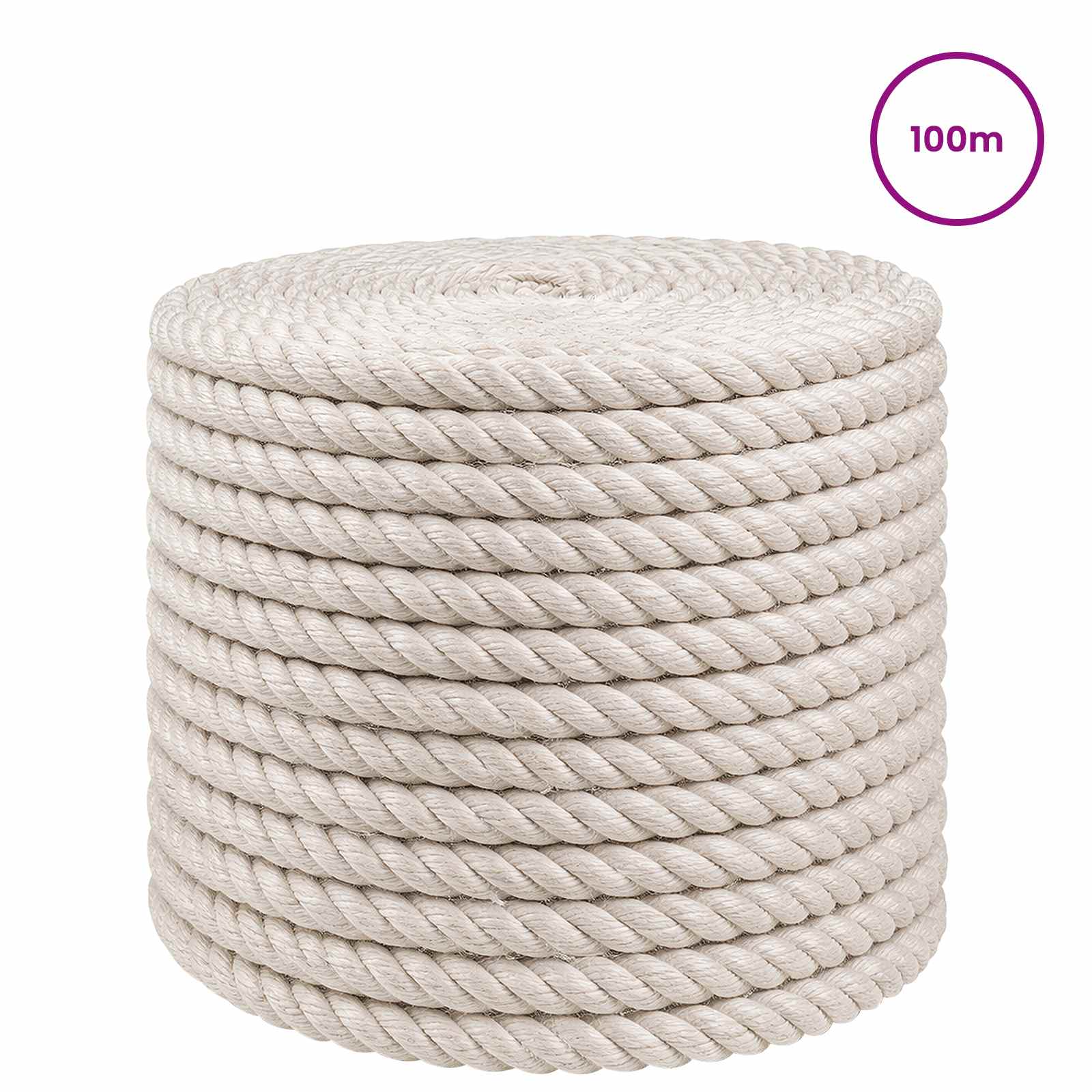 Uže od jute 14 Bijela 100% Juta Tossa