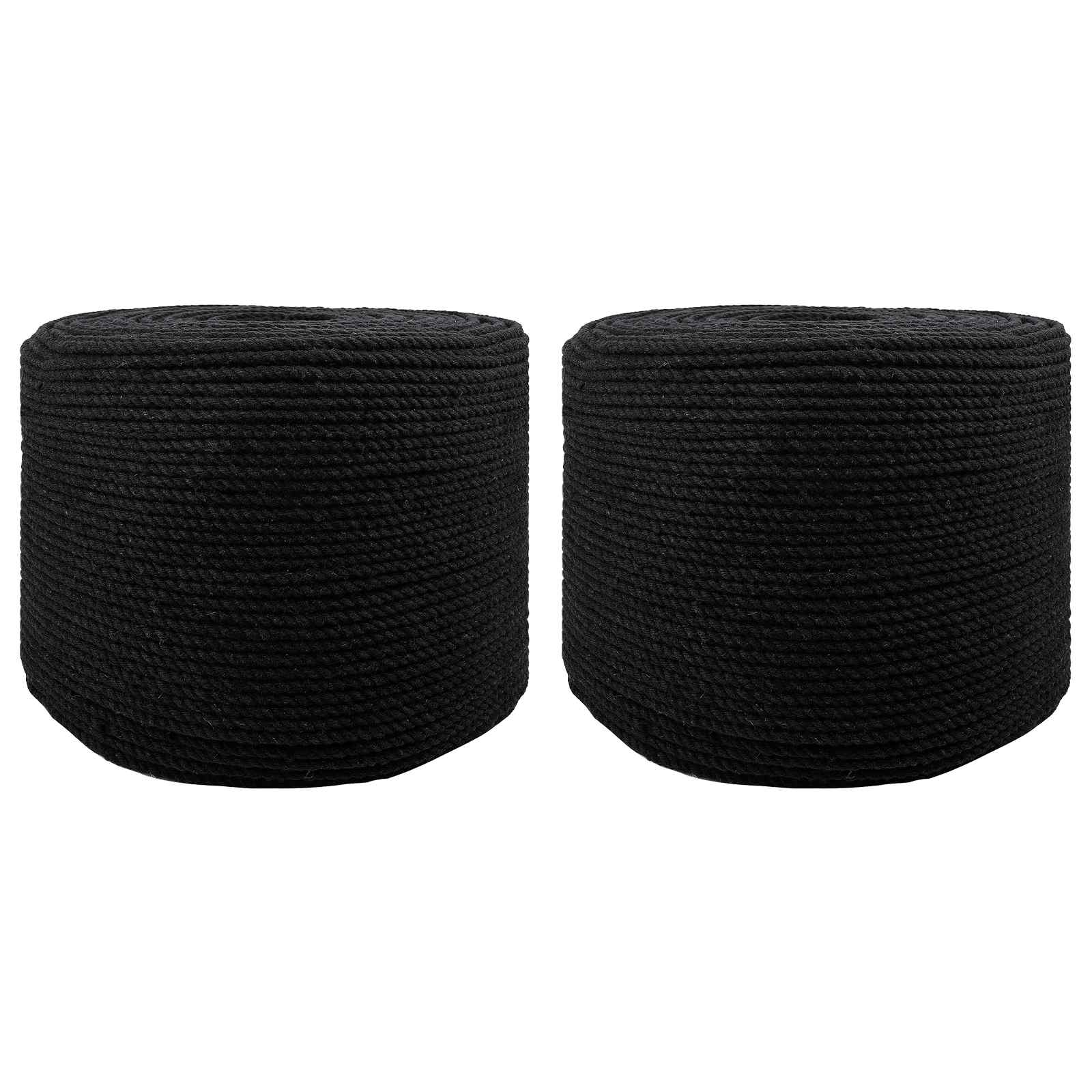 Konop 2 pcs Crna Pamuk
