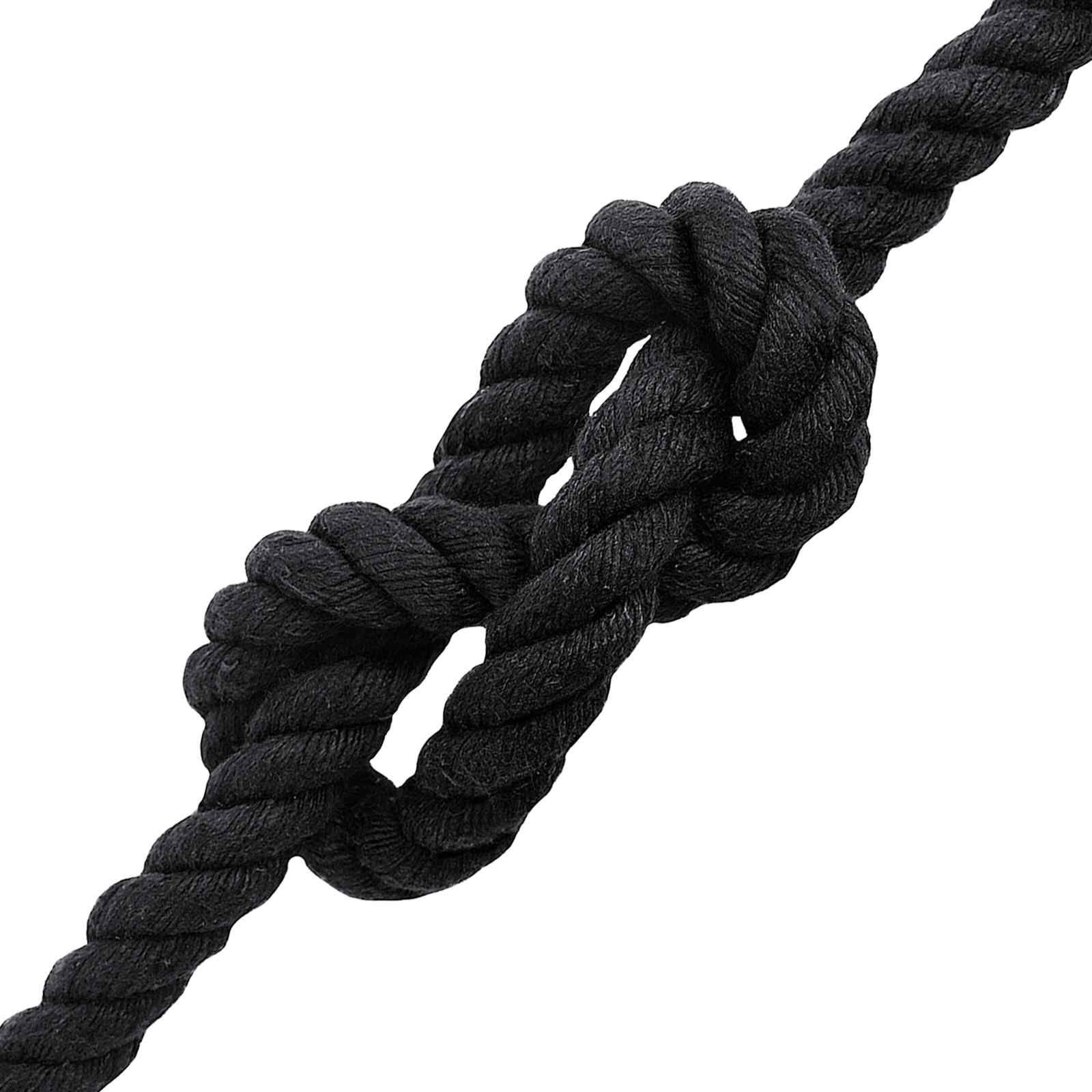 Konop Crna 1,6 x 1,6 x 10000 cm Pamuk
