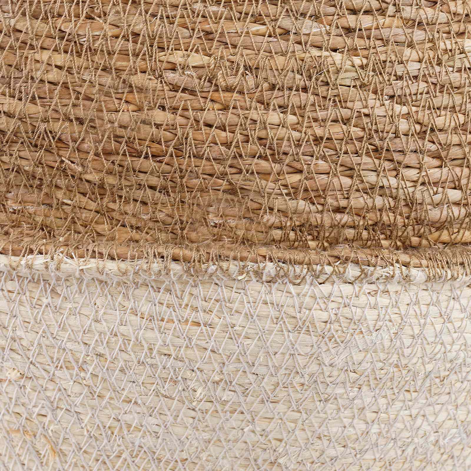 Saksija za biljke s ručkama 2 pcs Bijela Ø 45 x 36 cm