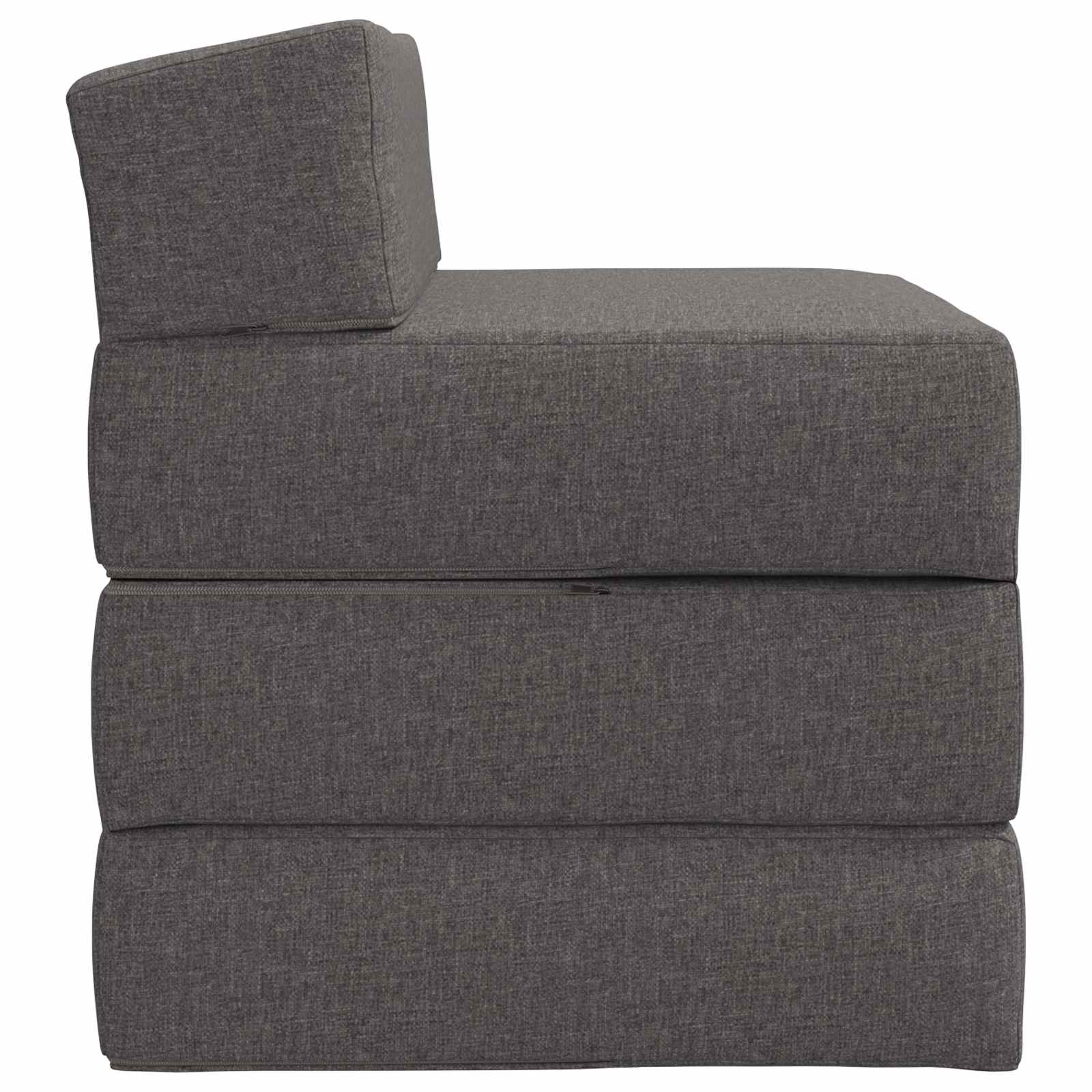 Sofa na razvlačenje Svjetlosiva 70 x 60 x 63 cm Tkanina