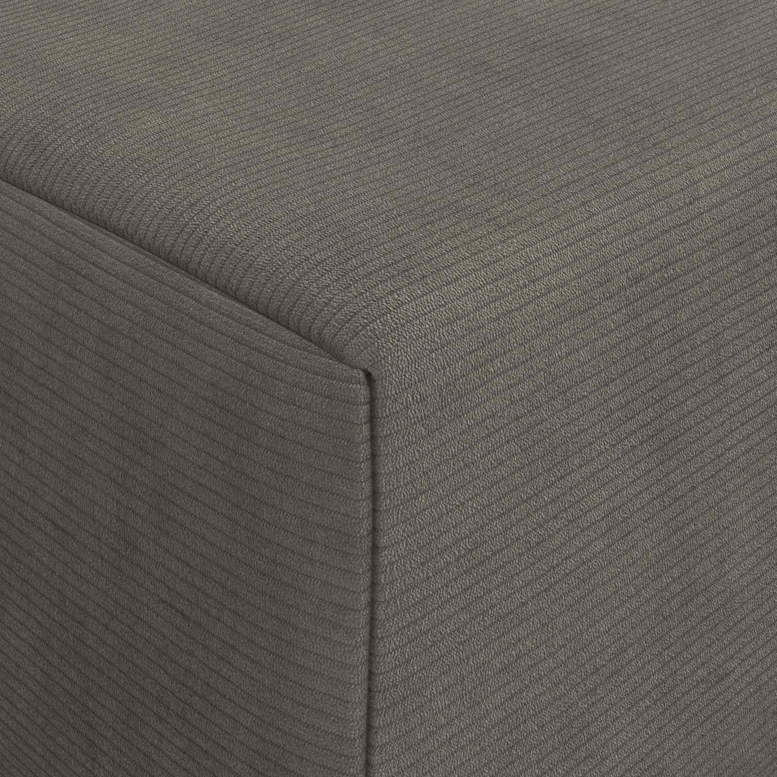 Sofa na razvlačenje Svjetlosiva 200 x 70 x 10 cm