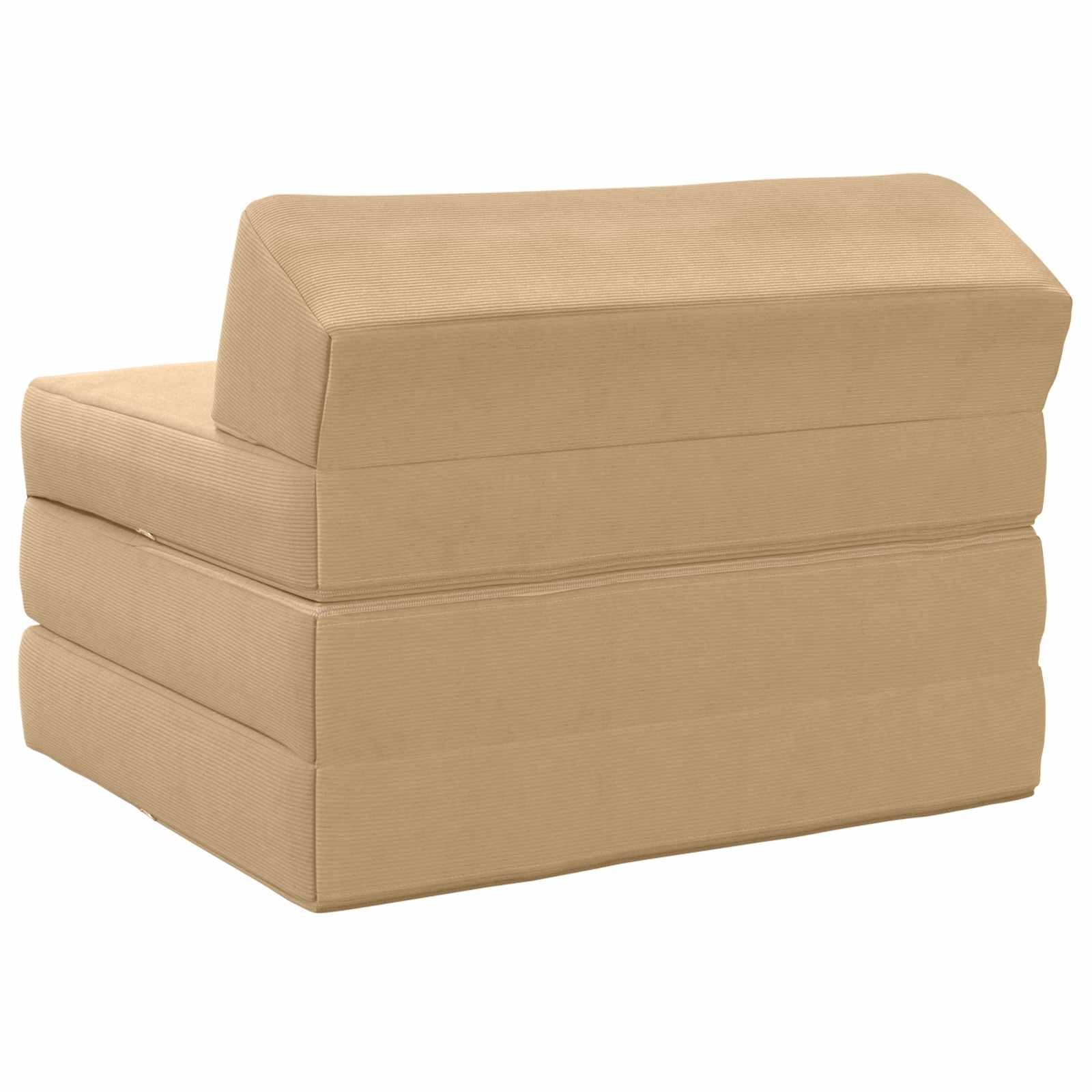 Sofa na razvlačenje Svijetlozeleni sivi 200 x 70 x 10 cm