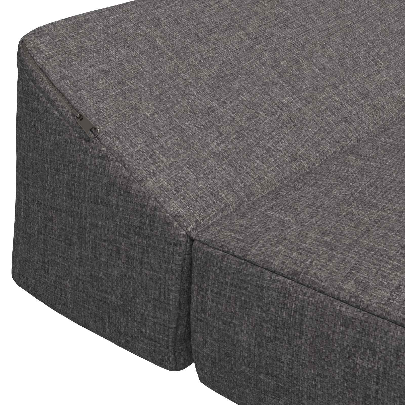 Sofa na razvlačenje Svjetlosiva 120 x 60 x 49 cm Tkanina