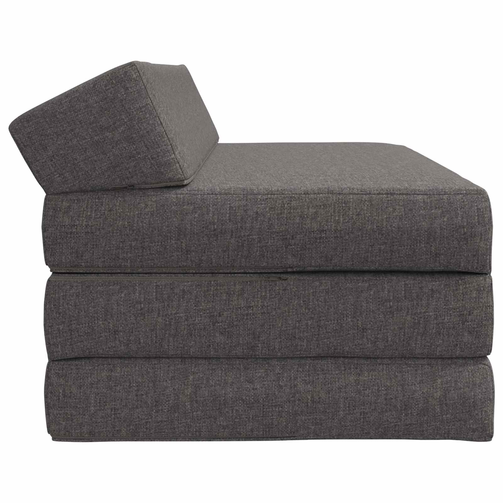 Sofa na razvlačenje Svjetlosiva 120 x 60 x 49 cm Tkanina