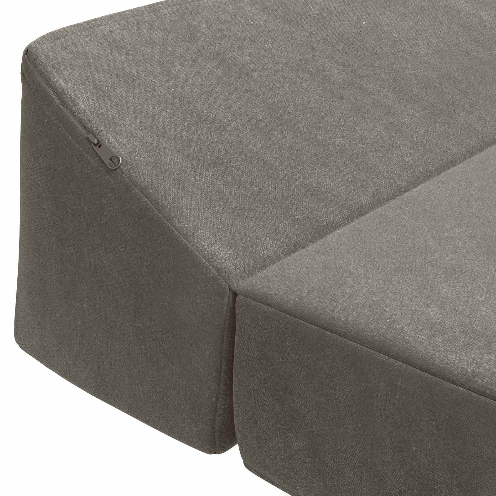 Sofa na razvlačenje Svjetlosiva 120 x 60 x 49 cm Tkanina