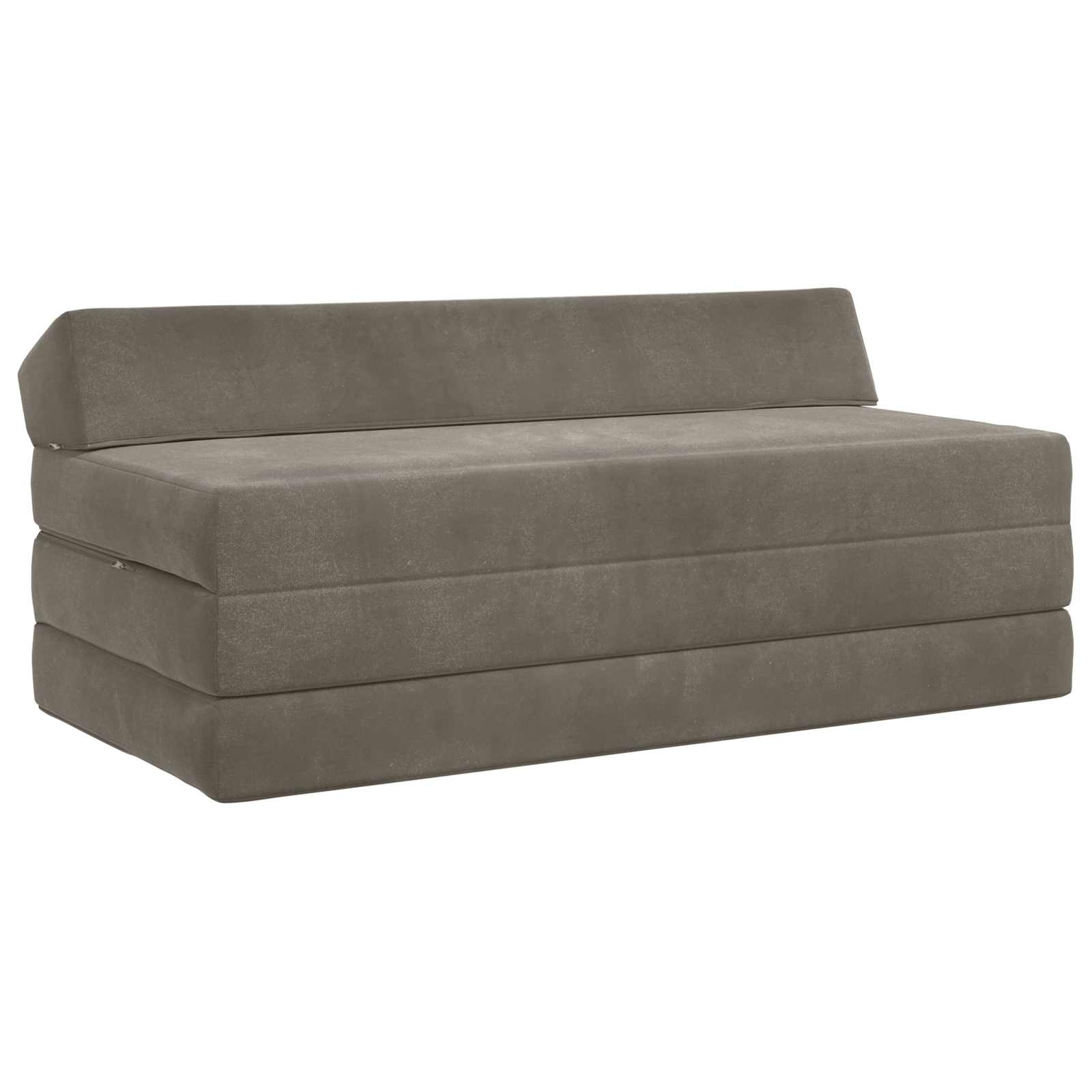Sofa na razvlačenje Svjetlosiva 120 x 60 x 49 cm Tkanina