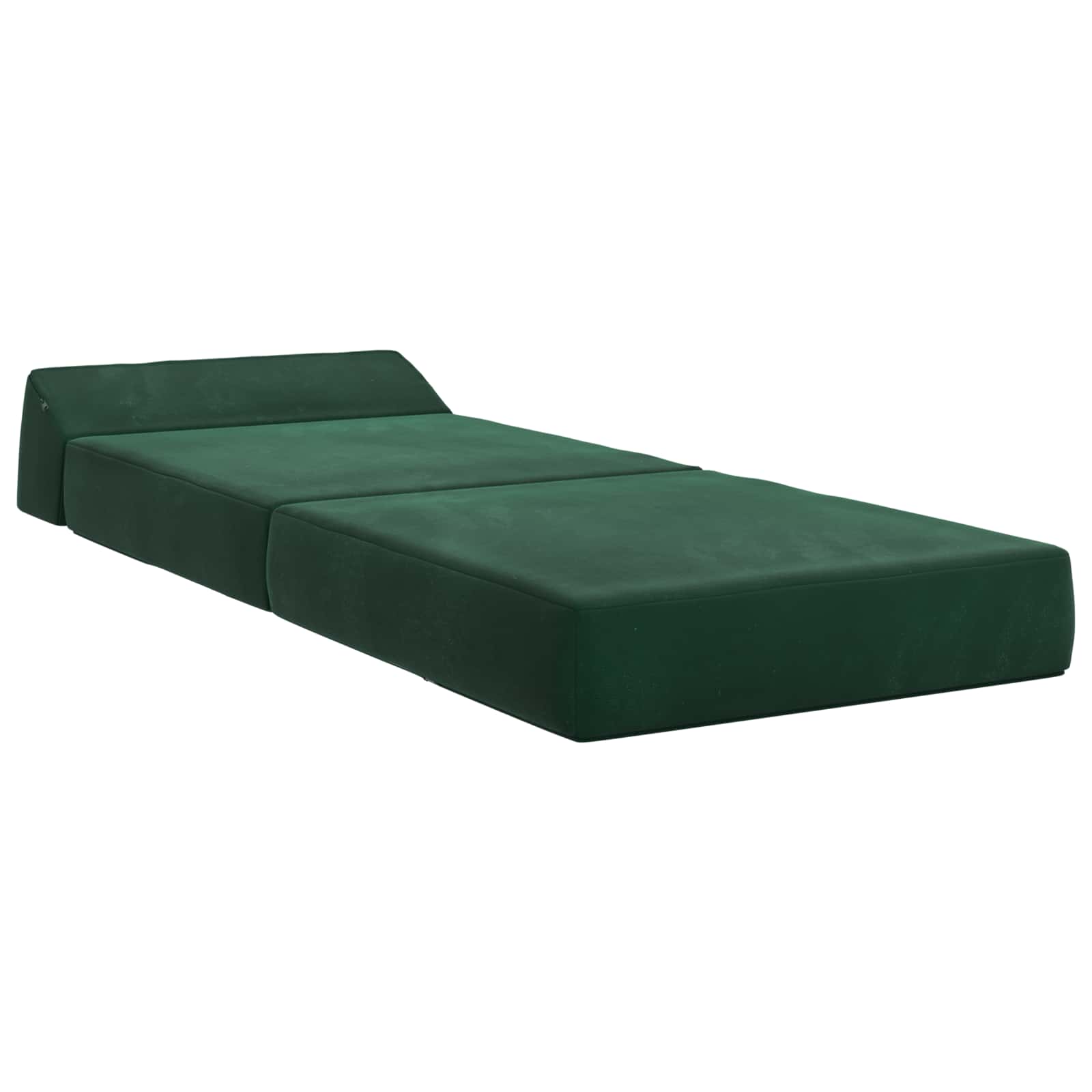 Sofa na razvlačenje Tamnozelena 60 x 70 x 41 cm Tkanina