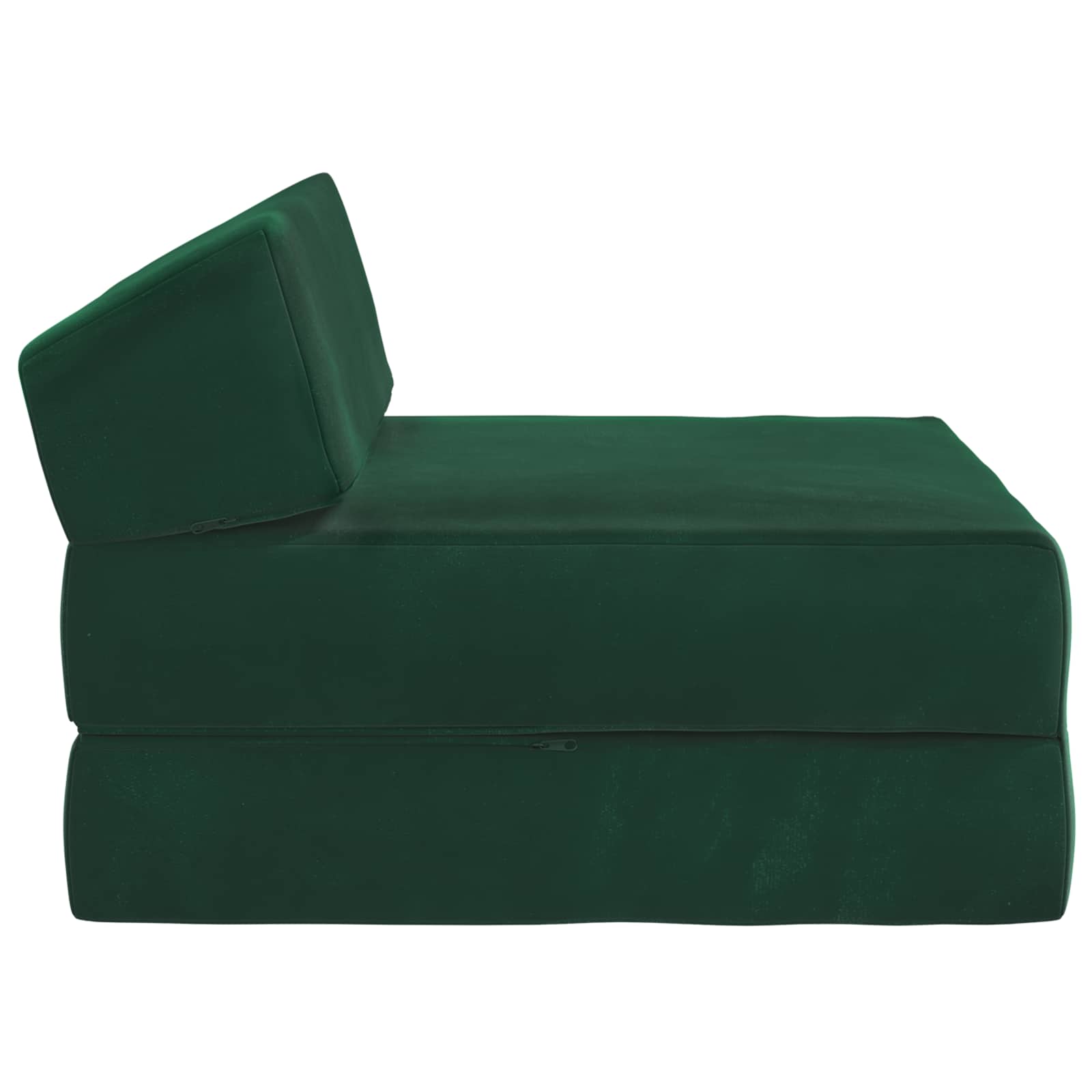 Sofa na razvlačenje Tamnozelena 60 x 70 x 41 cm Tkanina