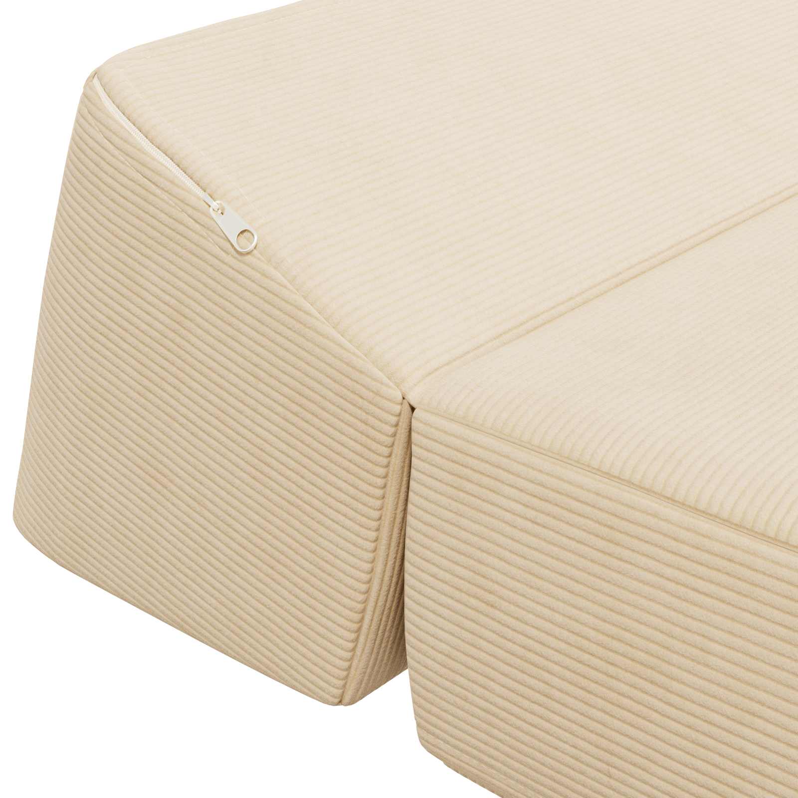 Sofa na razvlačenje Krem 60 x 70 x 41 cm Tkanina