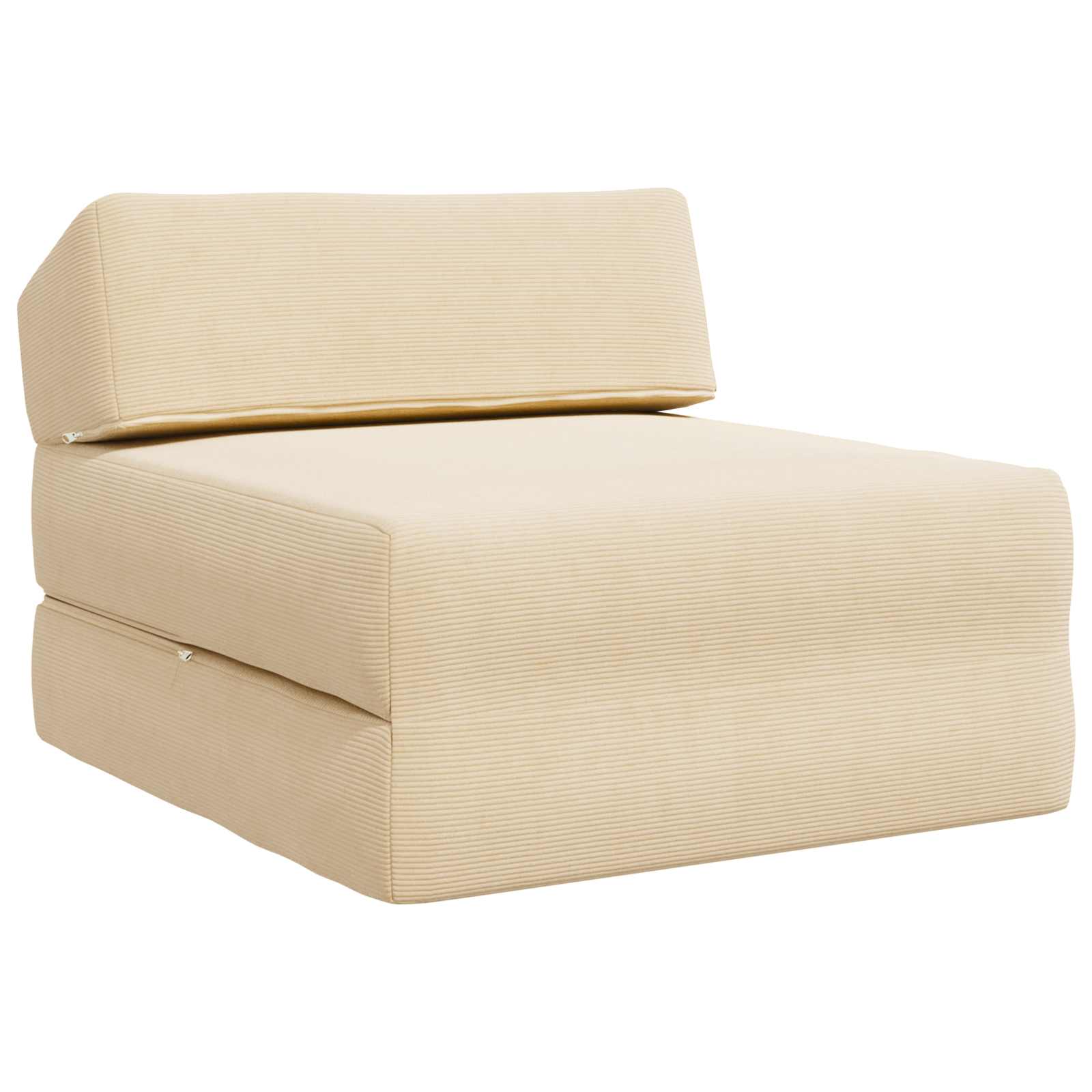 Sofa na razvlačenje Krem 60 x 70 x 41 cm Tkanina