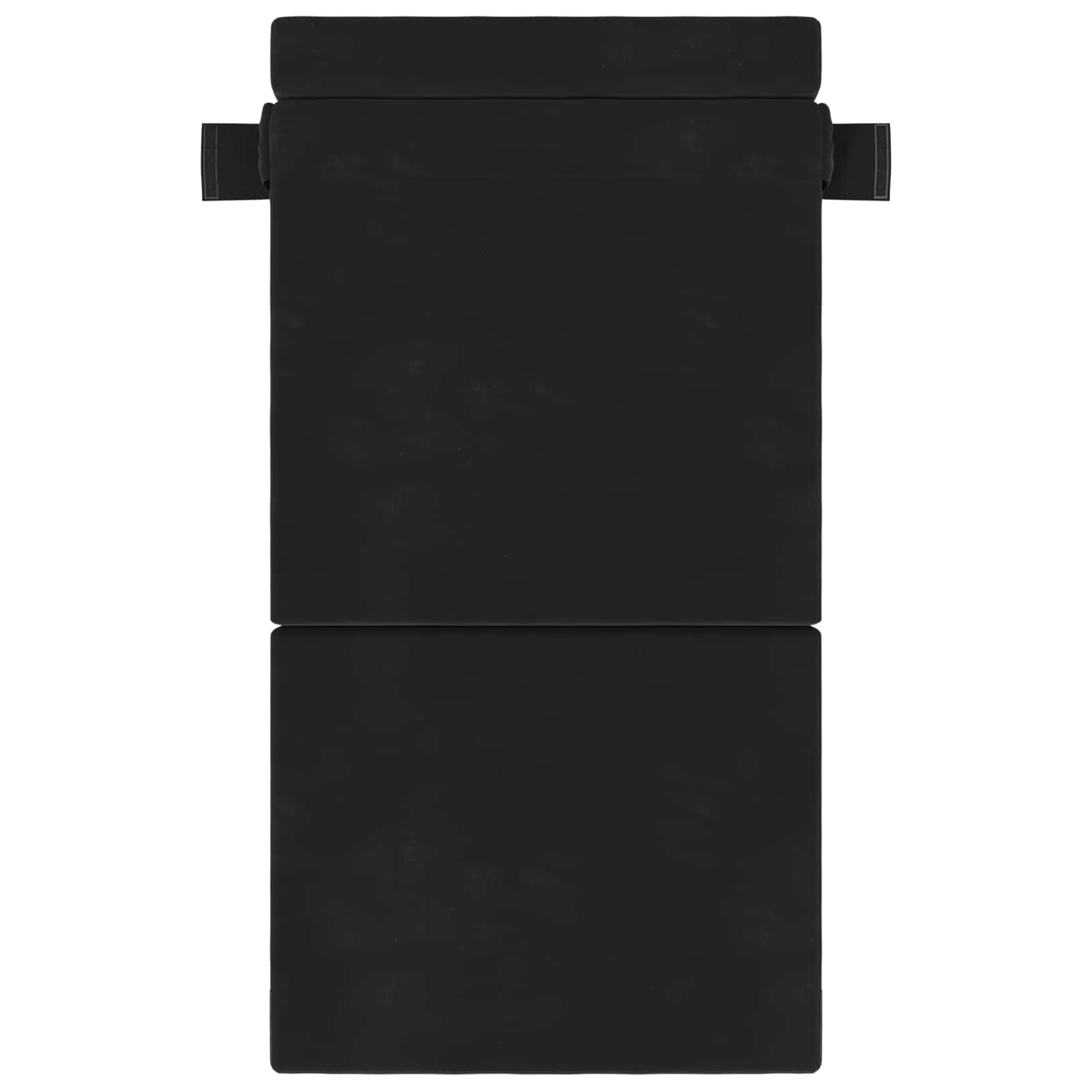 Sofa na razvlačenje Crna 70 x 80 x 60 cm Tkanina