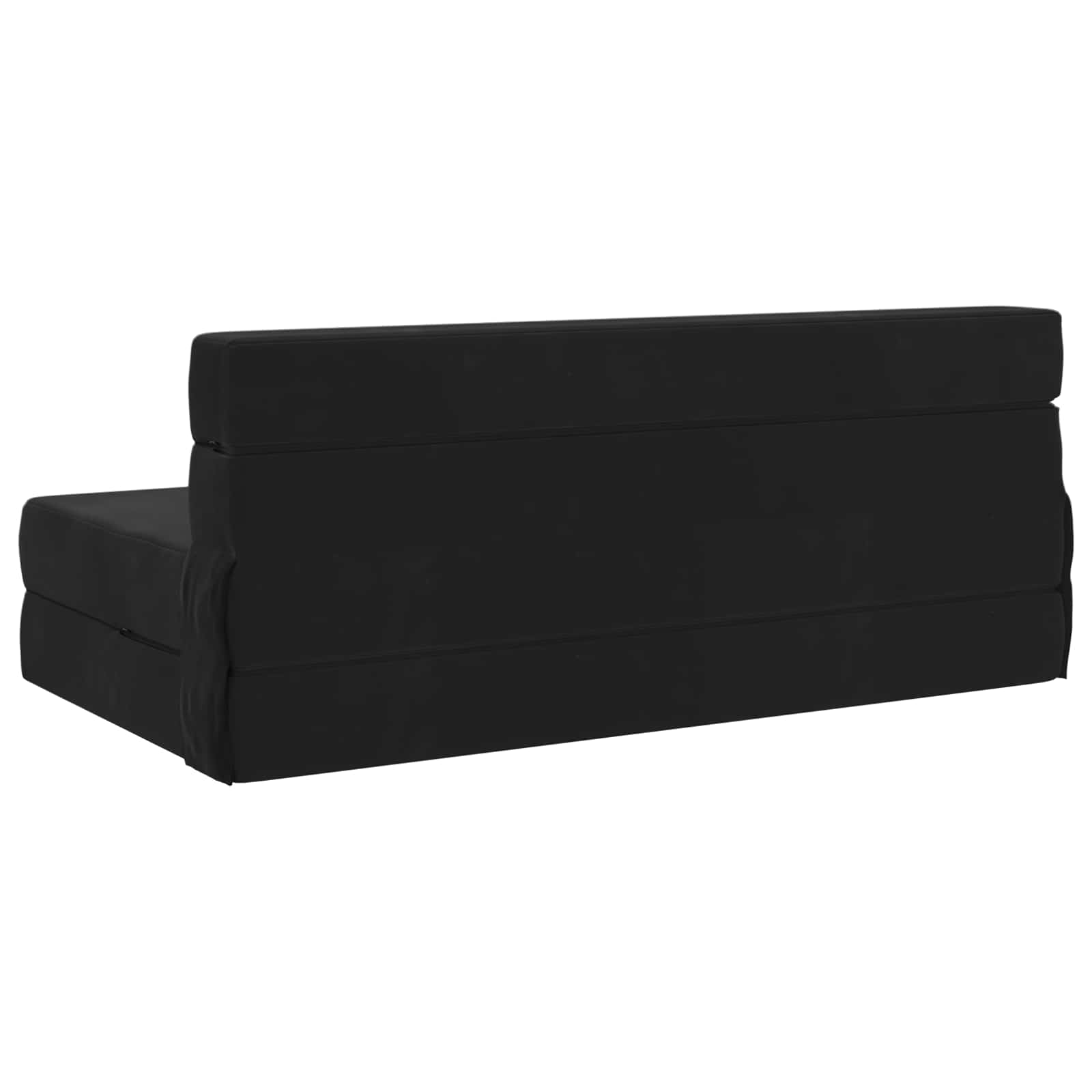 Sofa na razvlačenje Crna 152 x 86,5 x 60 cm Tkanina