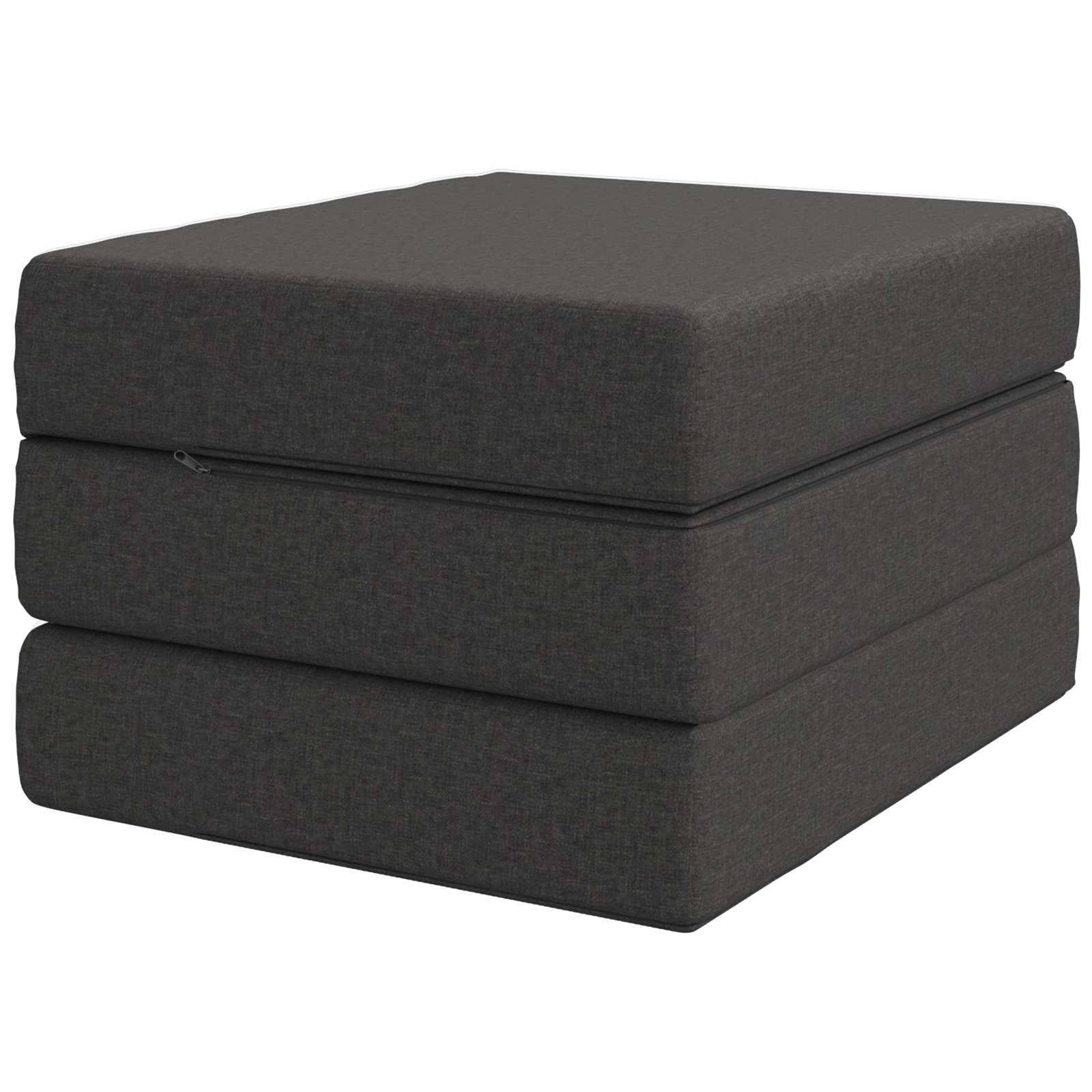 Sofa na razvlačenje 75 x 63 x 45 cm Tamnosiva