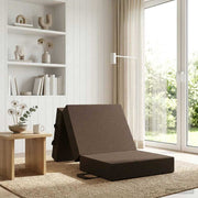 Sofa na razvlačenje 75 x 63 x 45 cm Sivosmeđa