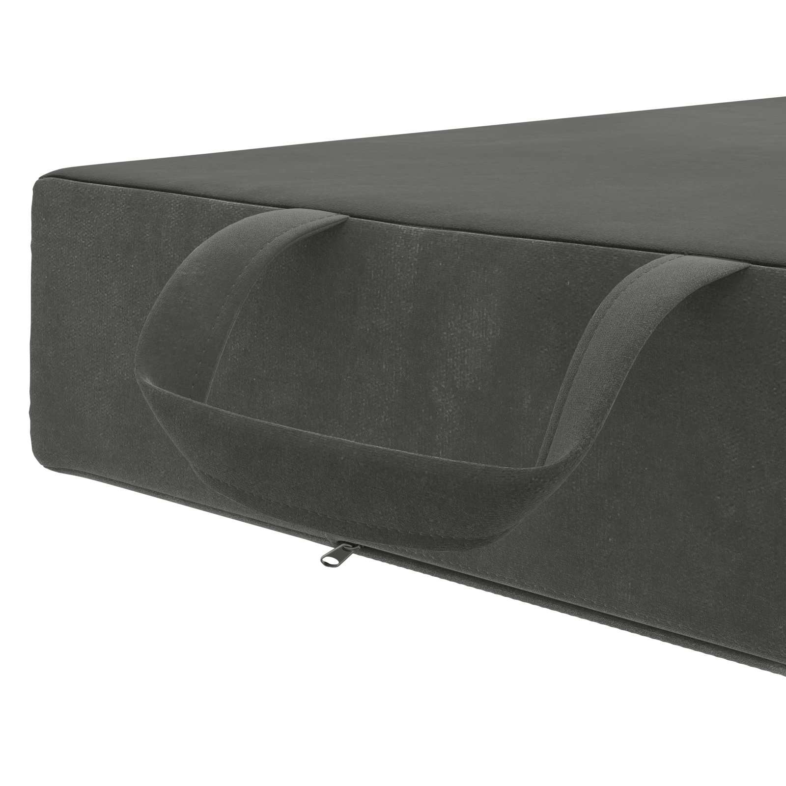 Sofa na razvlačenje 75 x 63 x 45 cm Tamnosiva