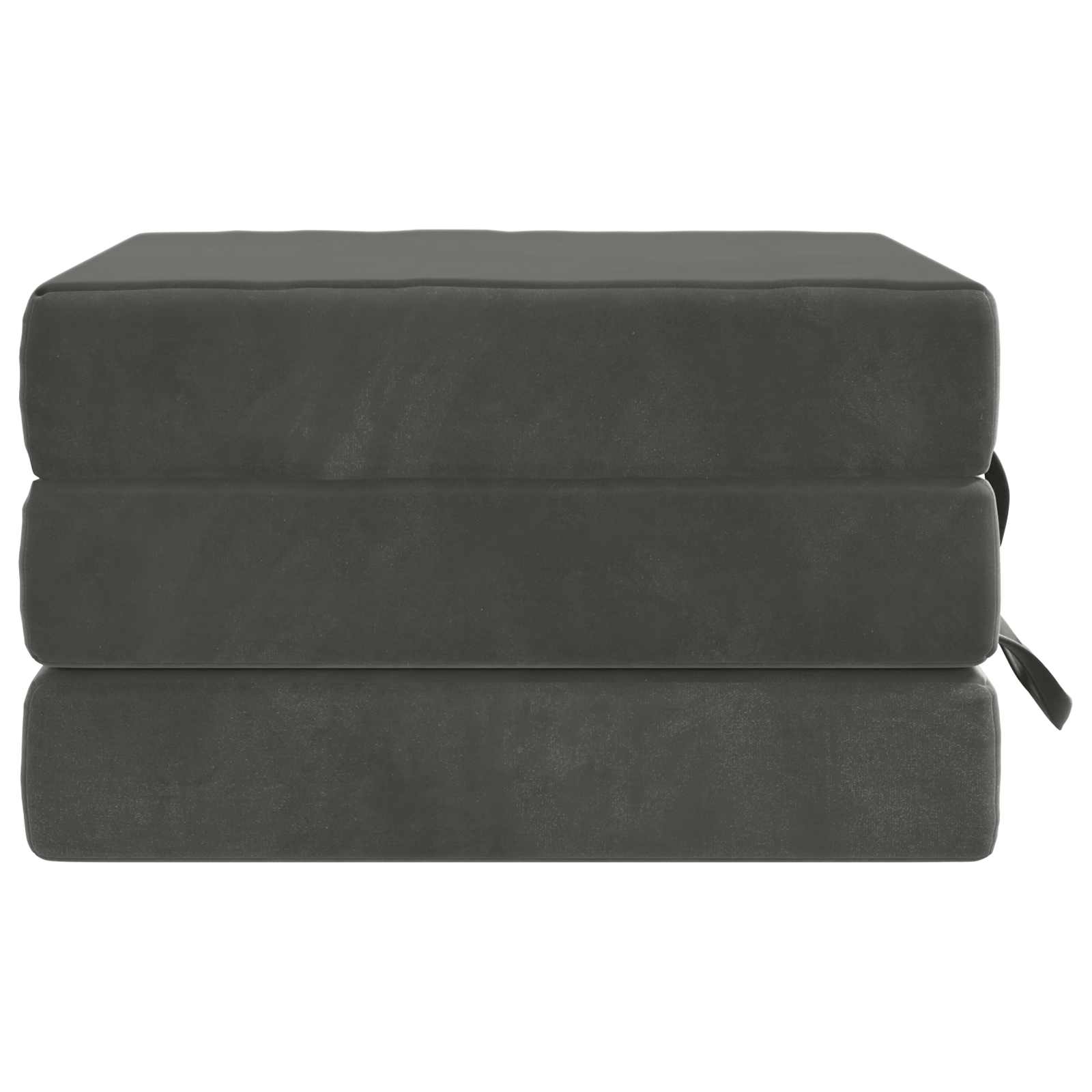 Sofa na razvlačenje 75 x 63 x 45 cm Tamnosiva