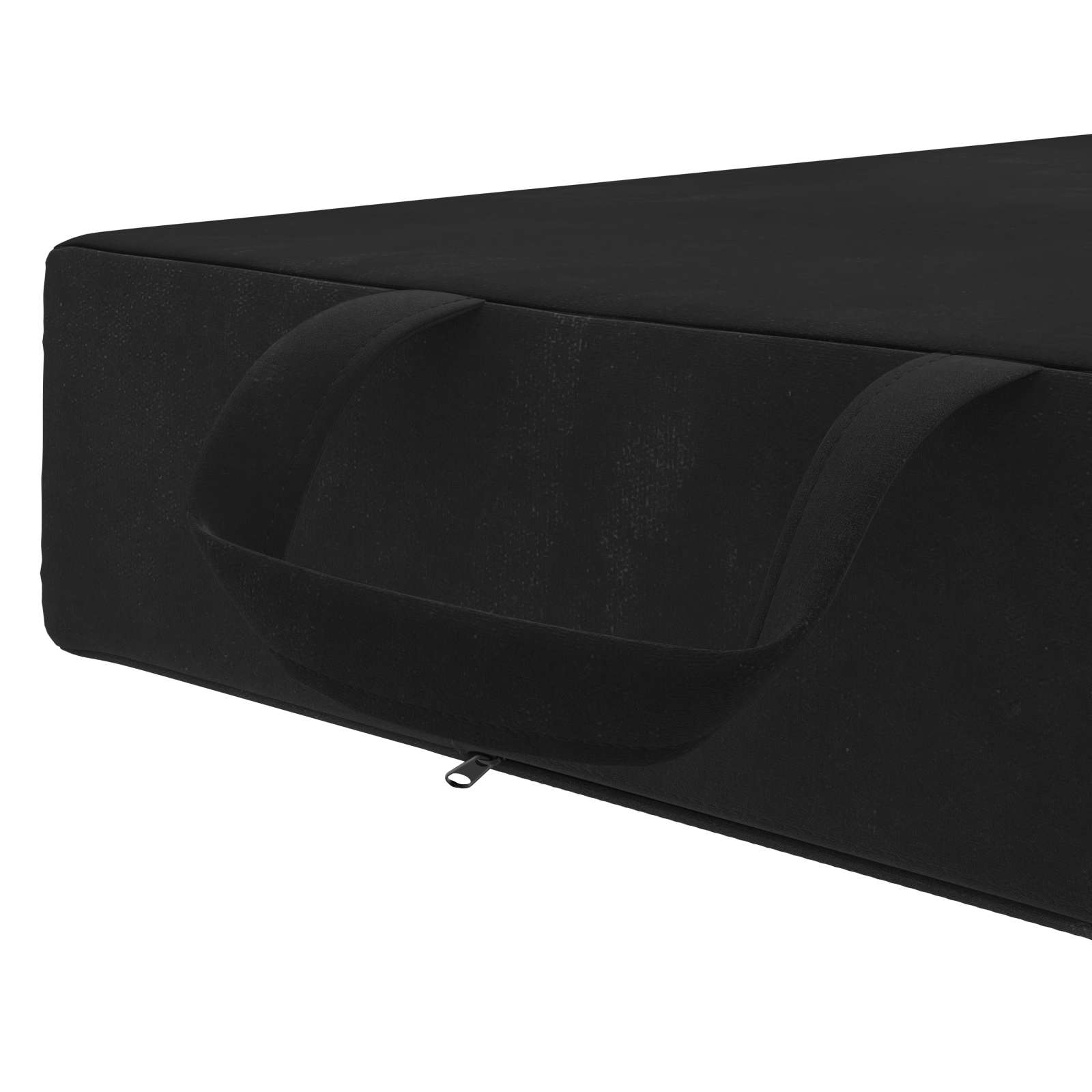 Sofa na razvlačenje 75 x 63 x 45 cm Crna