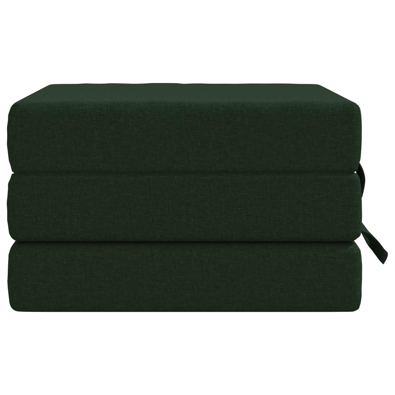 Sofa na razvlačenje 90 x 63 x 45 cm Tamnozelena