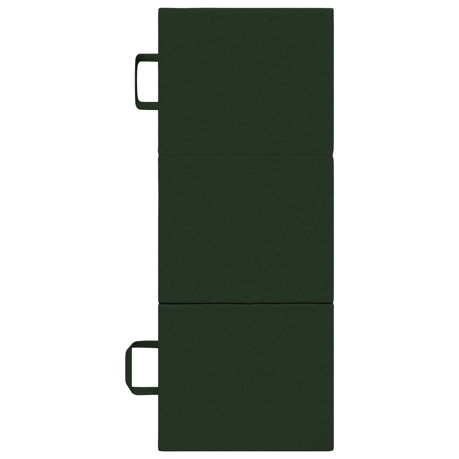 Sofa na razvlačenje 90 x 63 x 45 cm Tamnozelena