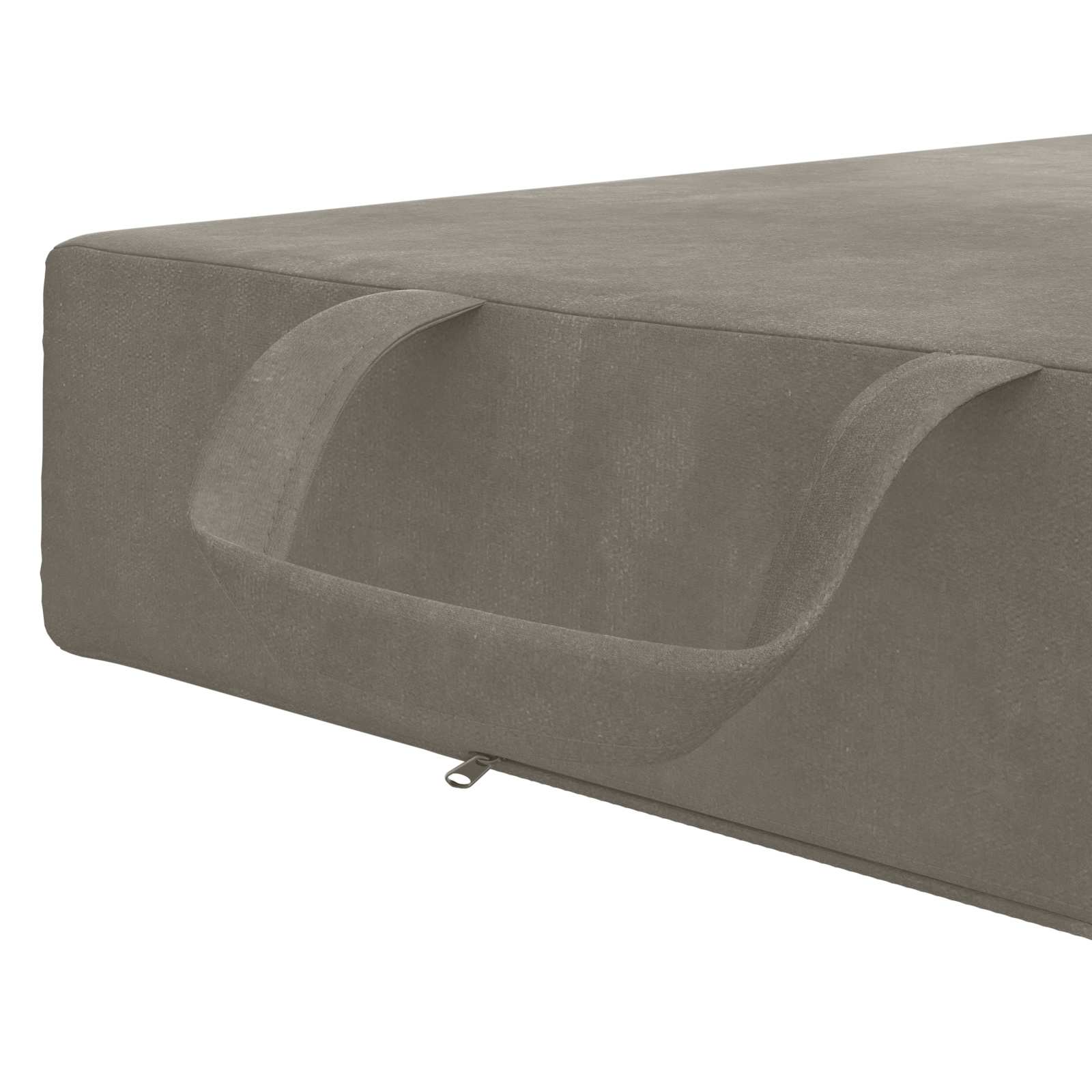 Sofa na razvlačenje 90 x 63 x 45 cm Svjetlosiva