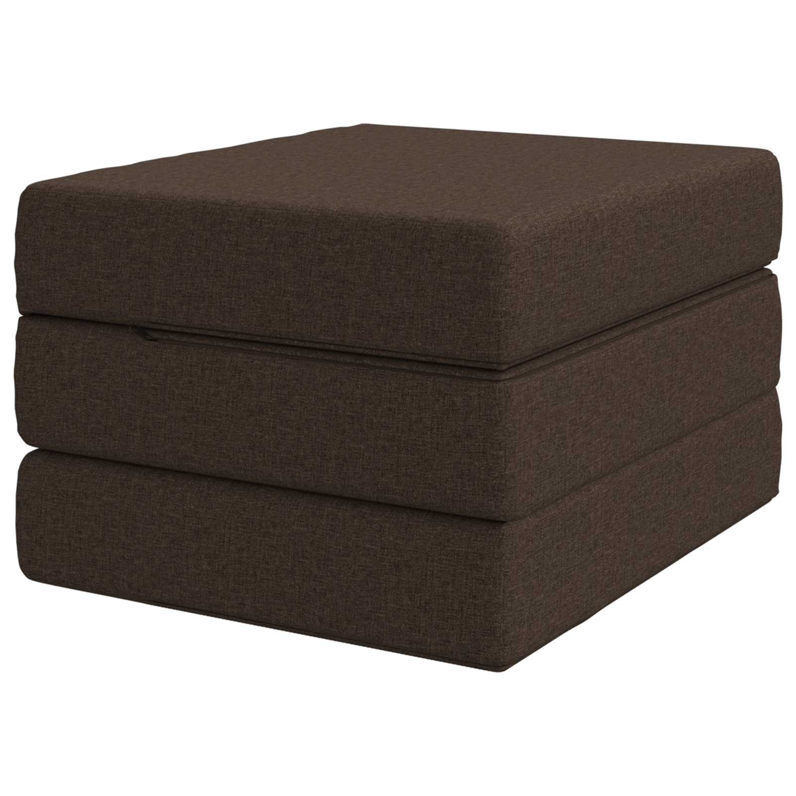 Sofa na razvlačenje 75 x 67 x 45 cm Sivosmeđa