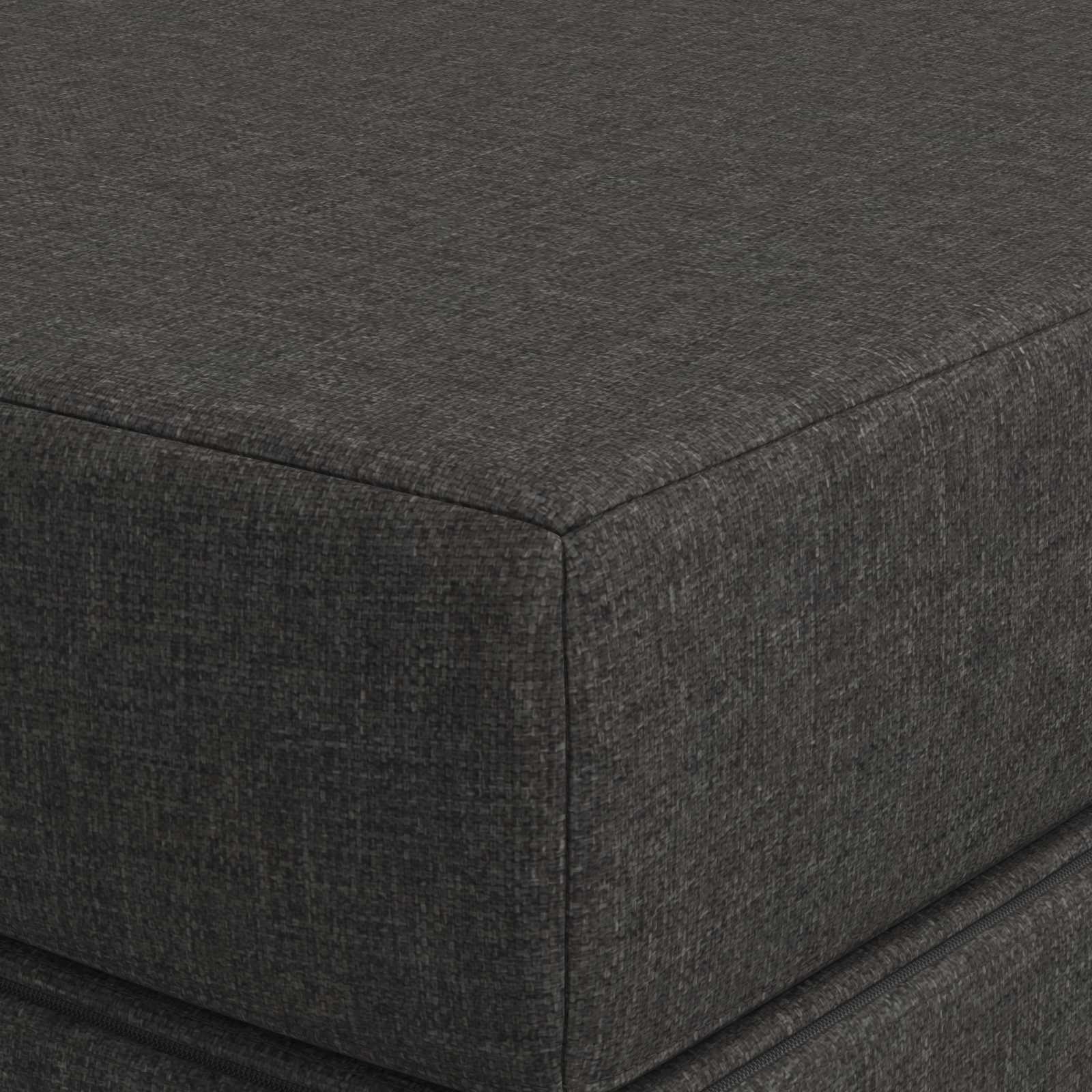 Sofa na razvlačenje 80 x 67 x 45 cm Tamnosiva