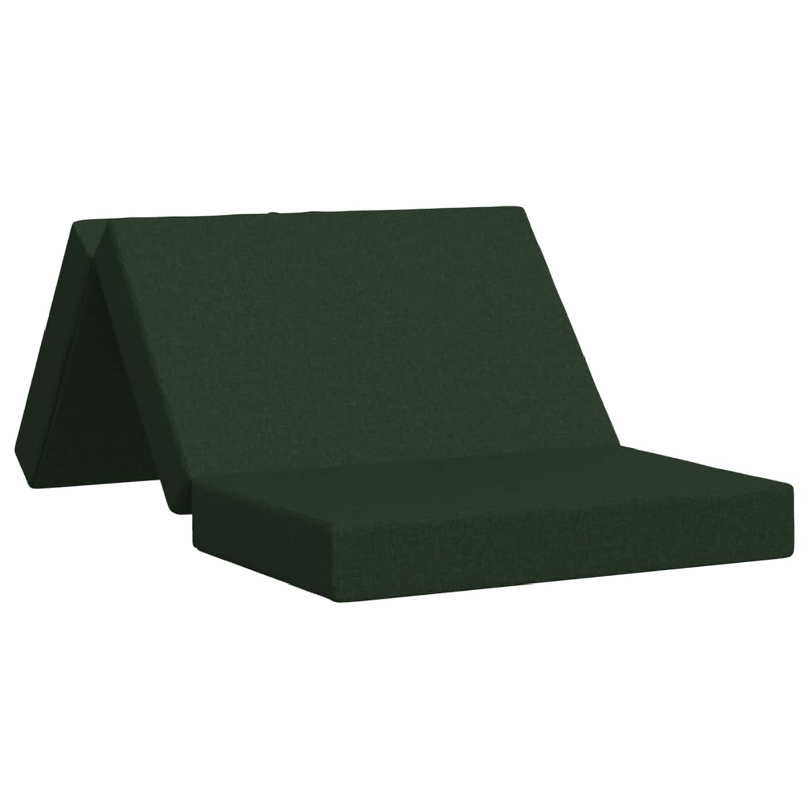 Sofa na razvlačenje 80 x 67 x 45 cm Tamnozelena