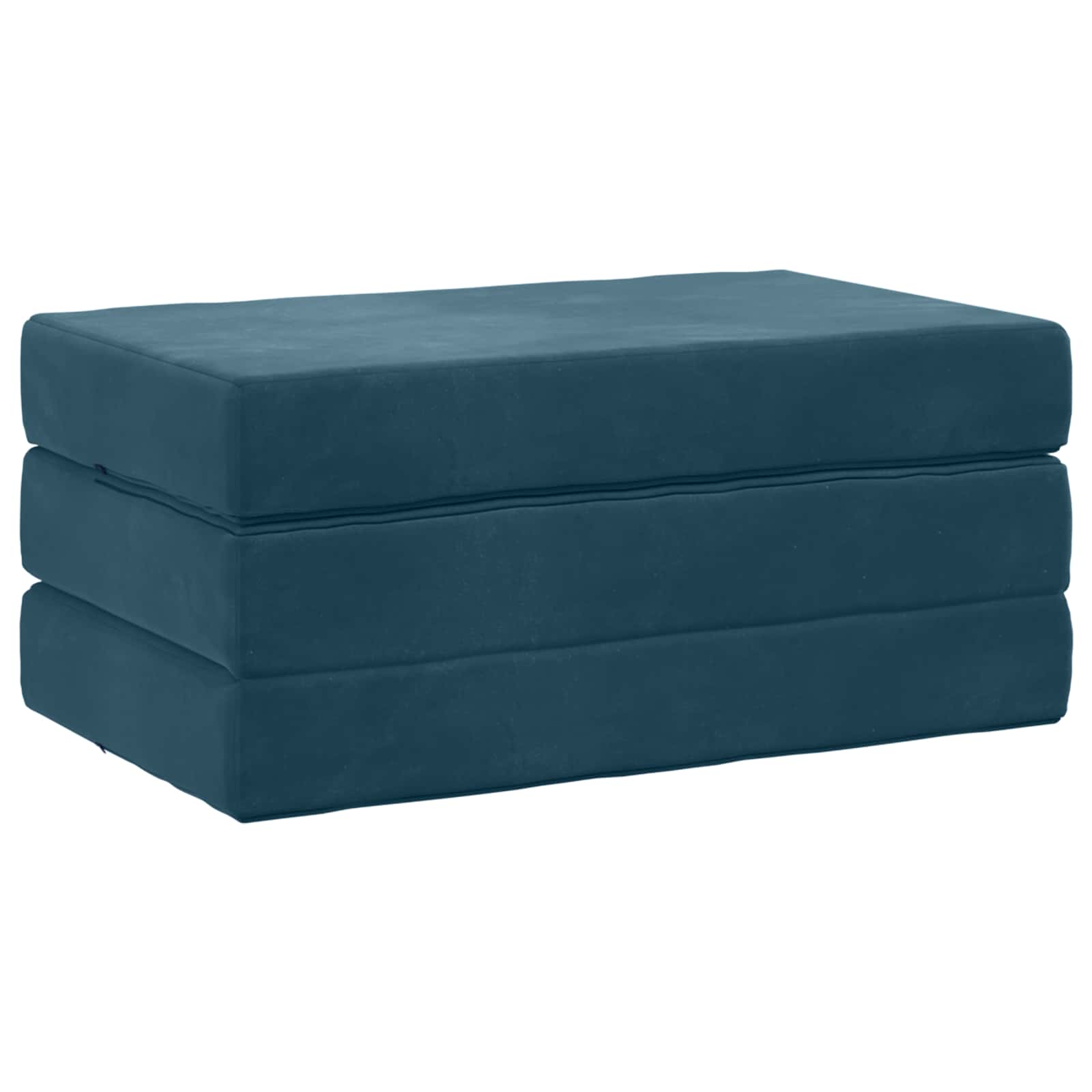 Sofa na razvlačenje 80 x 67 x 45 cm Plava