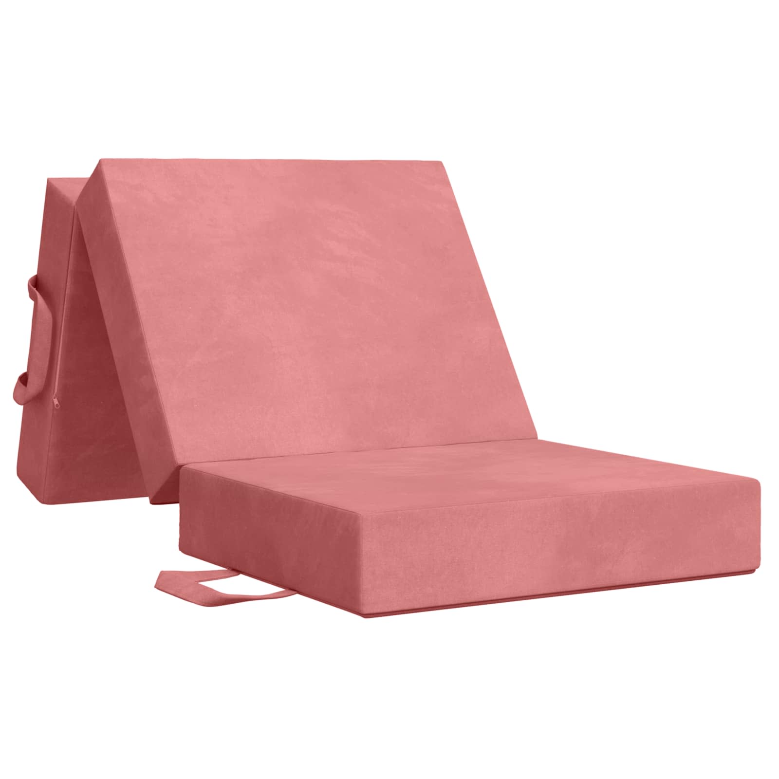Sofa na razvlačenje 90 x 67 x 45 cm Ružičasta