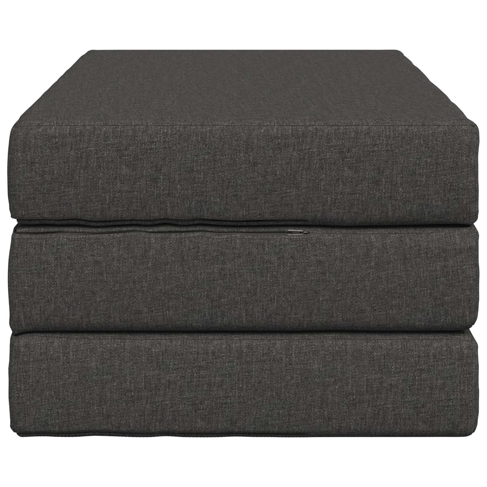 Sofa na razvlačenje 100 x 67 x 45 cm Tamnosiva