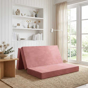 Sofa na razvlačenje 140 x 67 x 45 cm Ružičasta