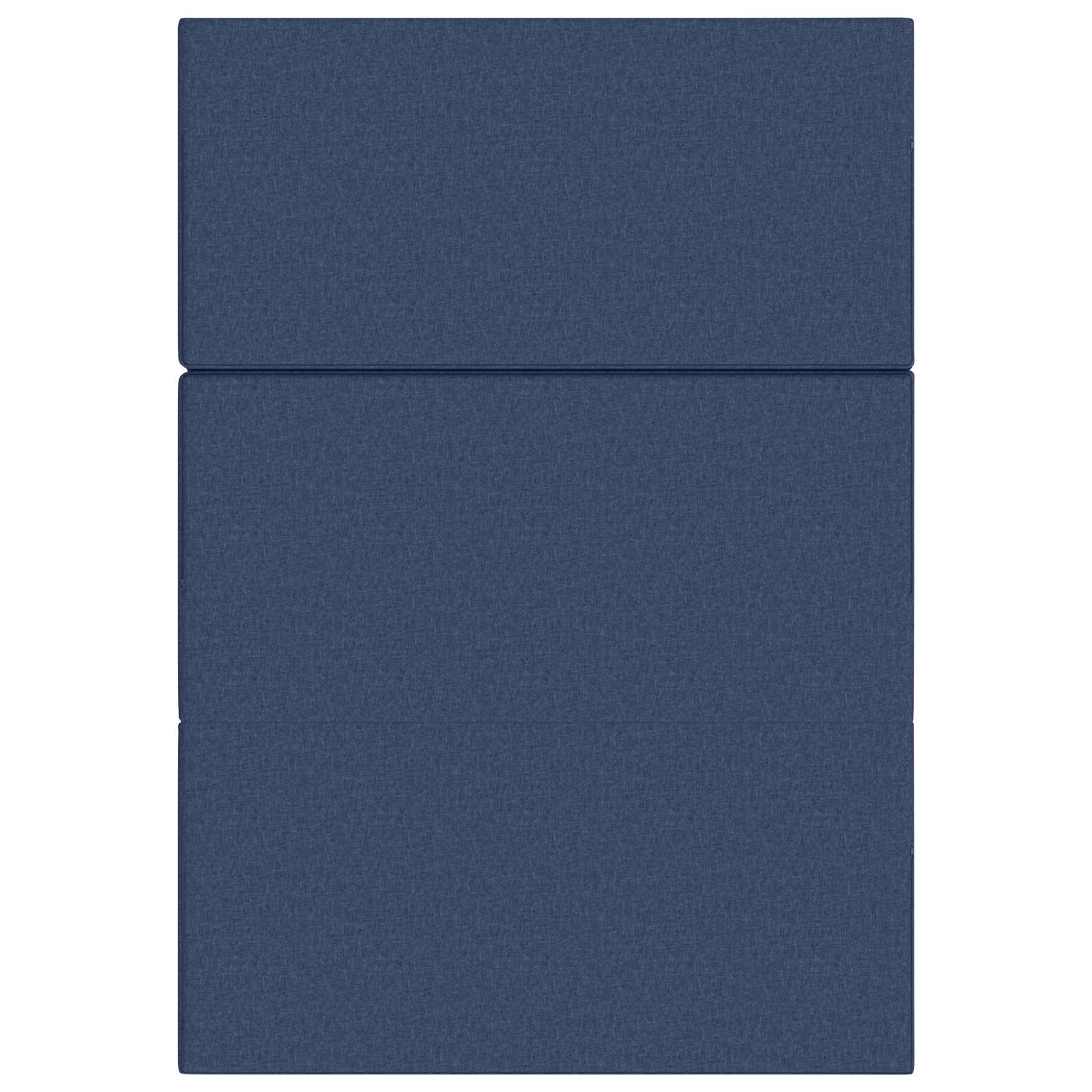 Sofa na razvlačenje 140 x 67 x 45 cm Plava