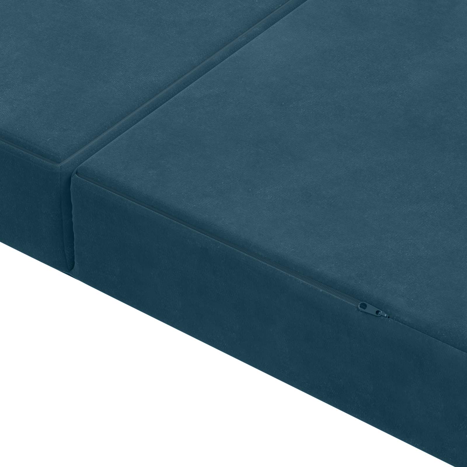 Sofa na razvlačenje 140 x 67 x 45 cm Plava