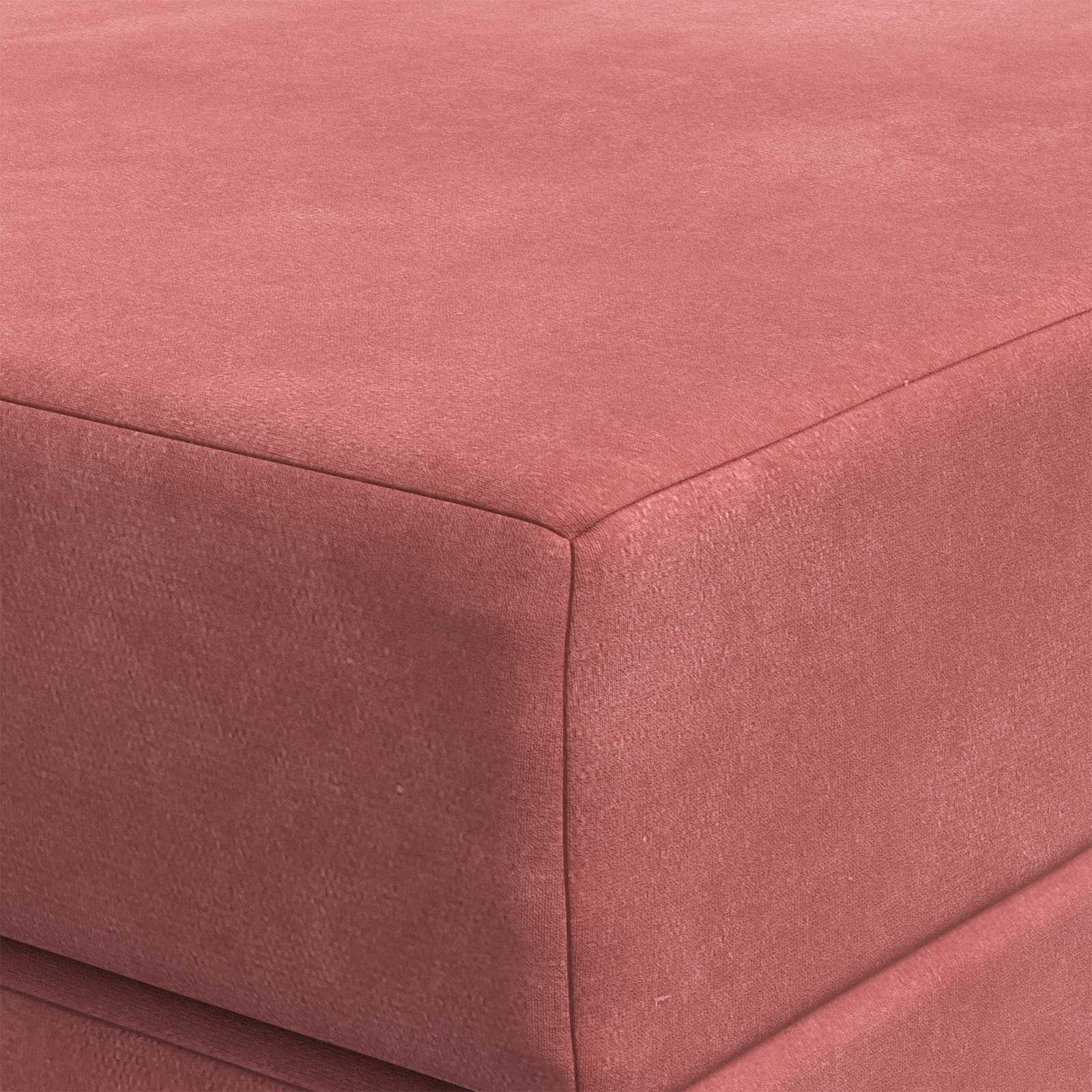 Sofa na razvlačenje 140 x 67 x 45 cm Ružičasta