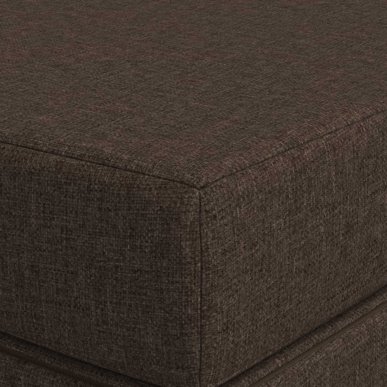 Sofa na razvlačenje 160 x 67 x 45 cm Sivosmeđa